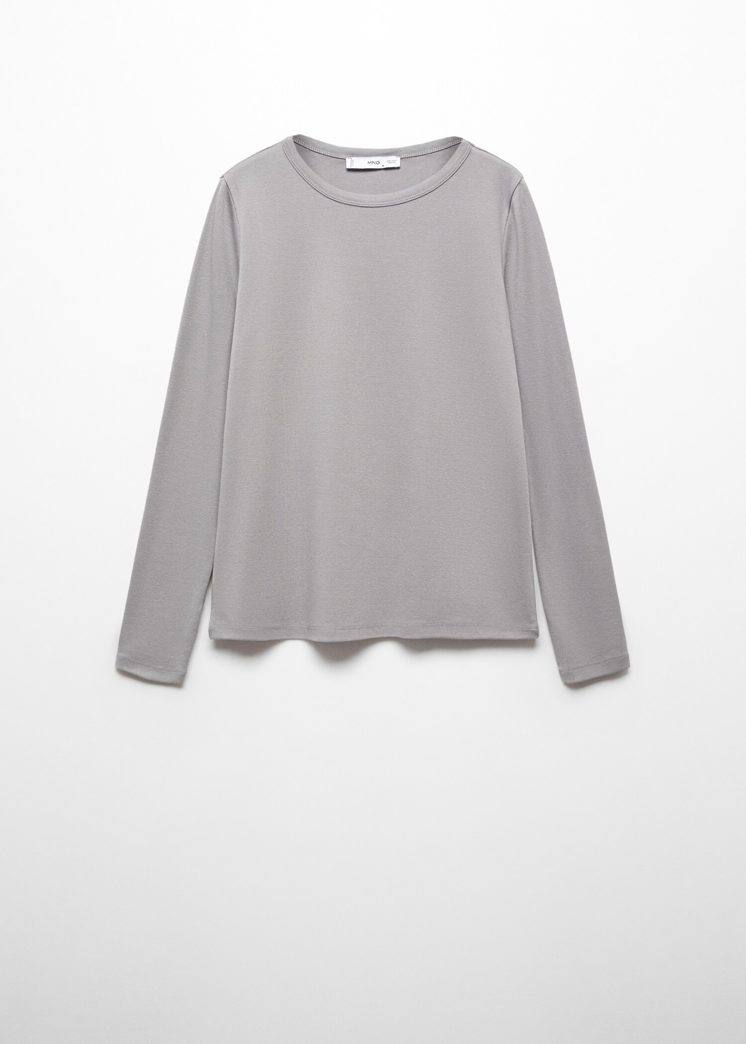 Long sleeve cotton t-shirt - Article without model