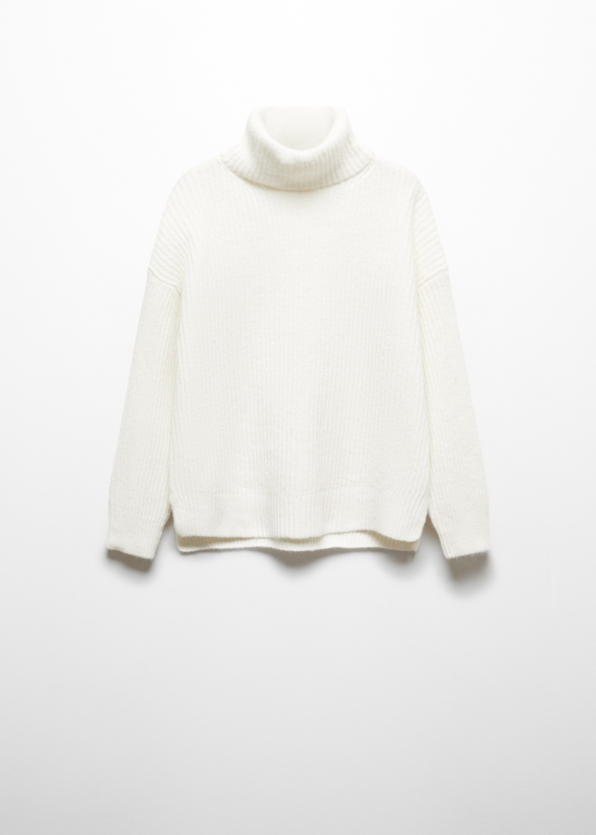 Rolled neck cable sweater - Article without model