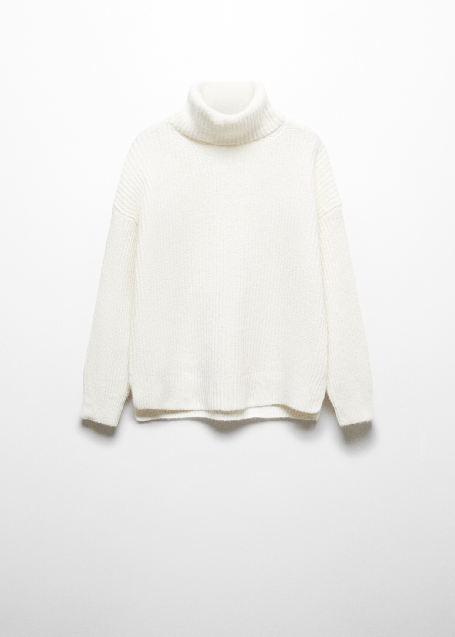 Rolled neck cable sweater - Article without model