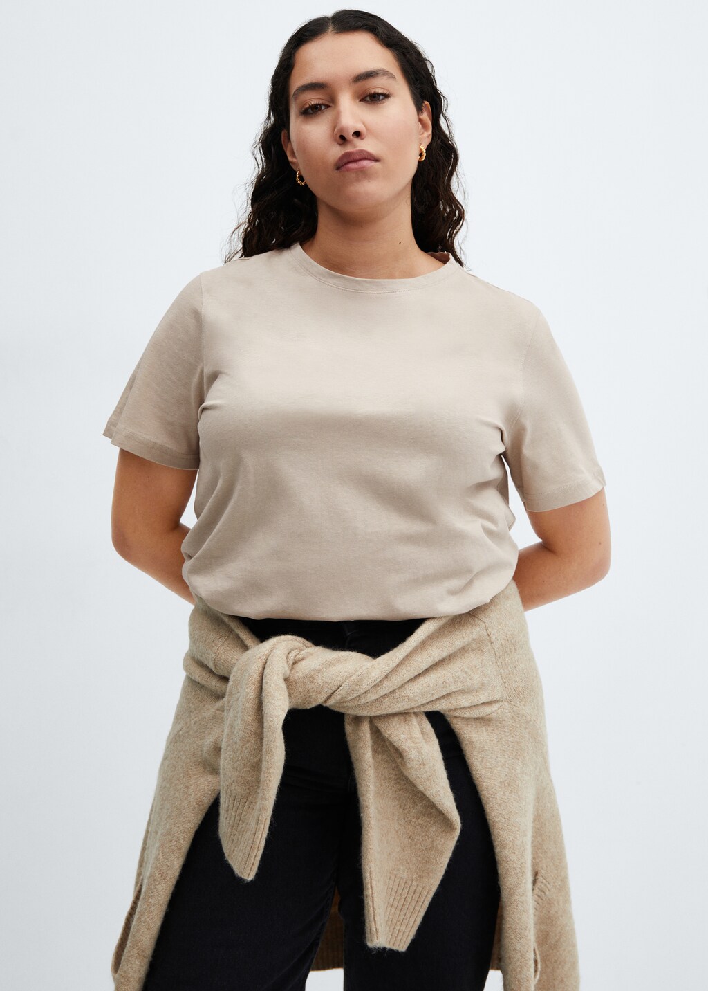 100% cotton t-shirt - Women | MANGO Japan