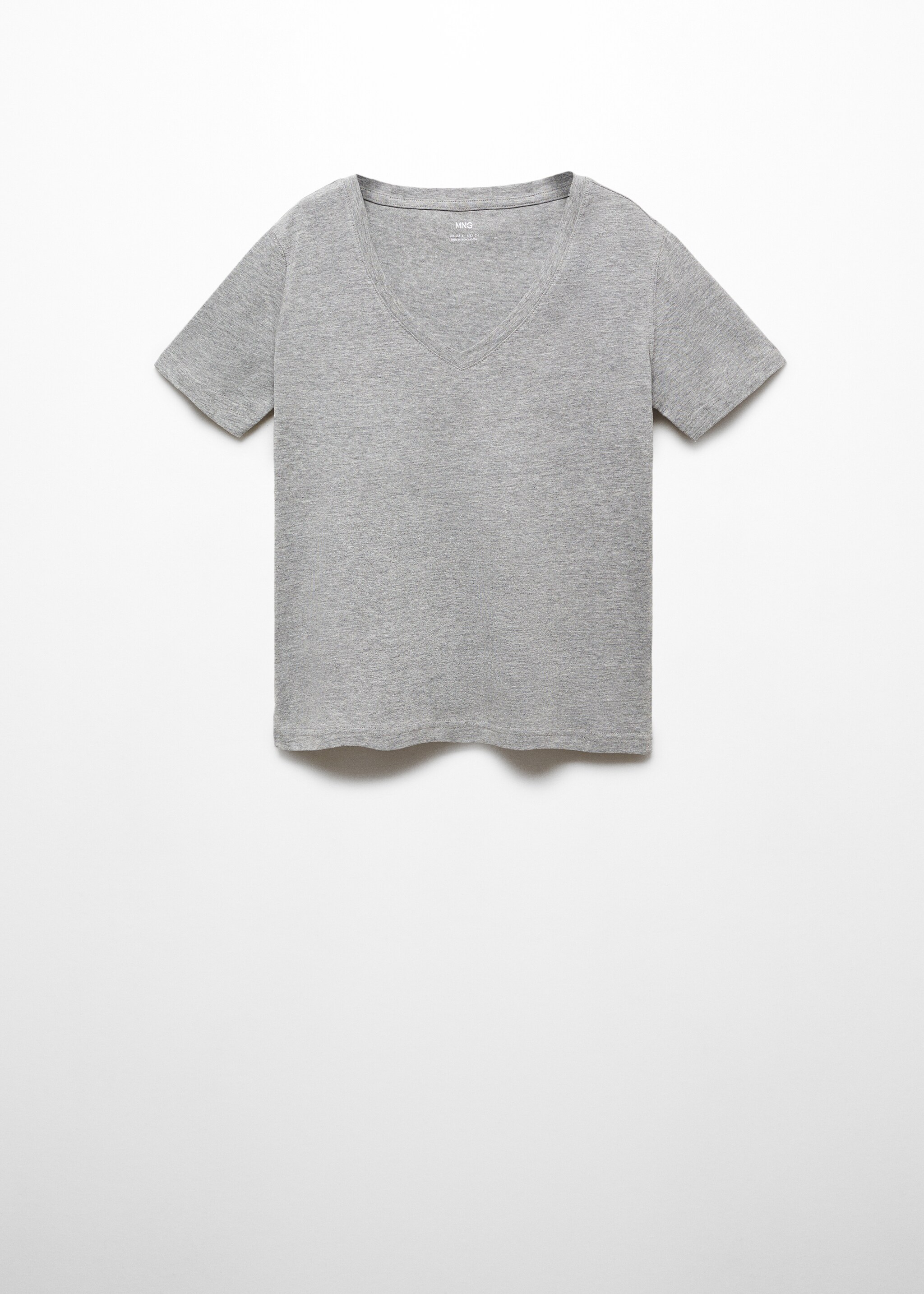 Camiseta cuello pico 100% algodón - Artículo sin modelo