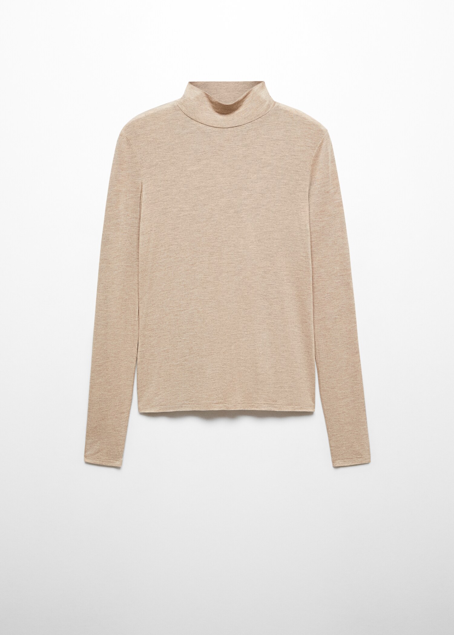 Turtleneck long-sleeved t-shirt - Article without model