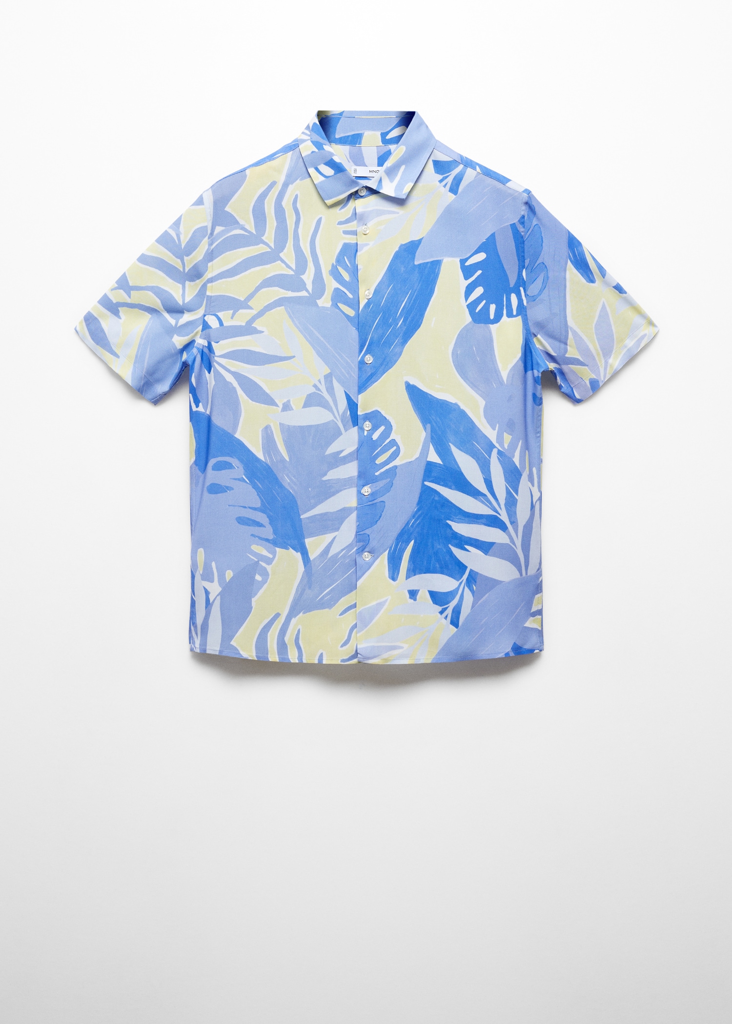 Printed fluid regular-fit shirt - Article without model