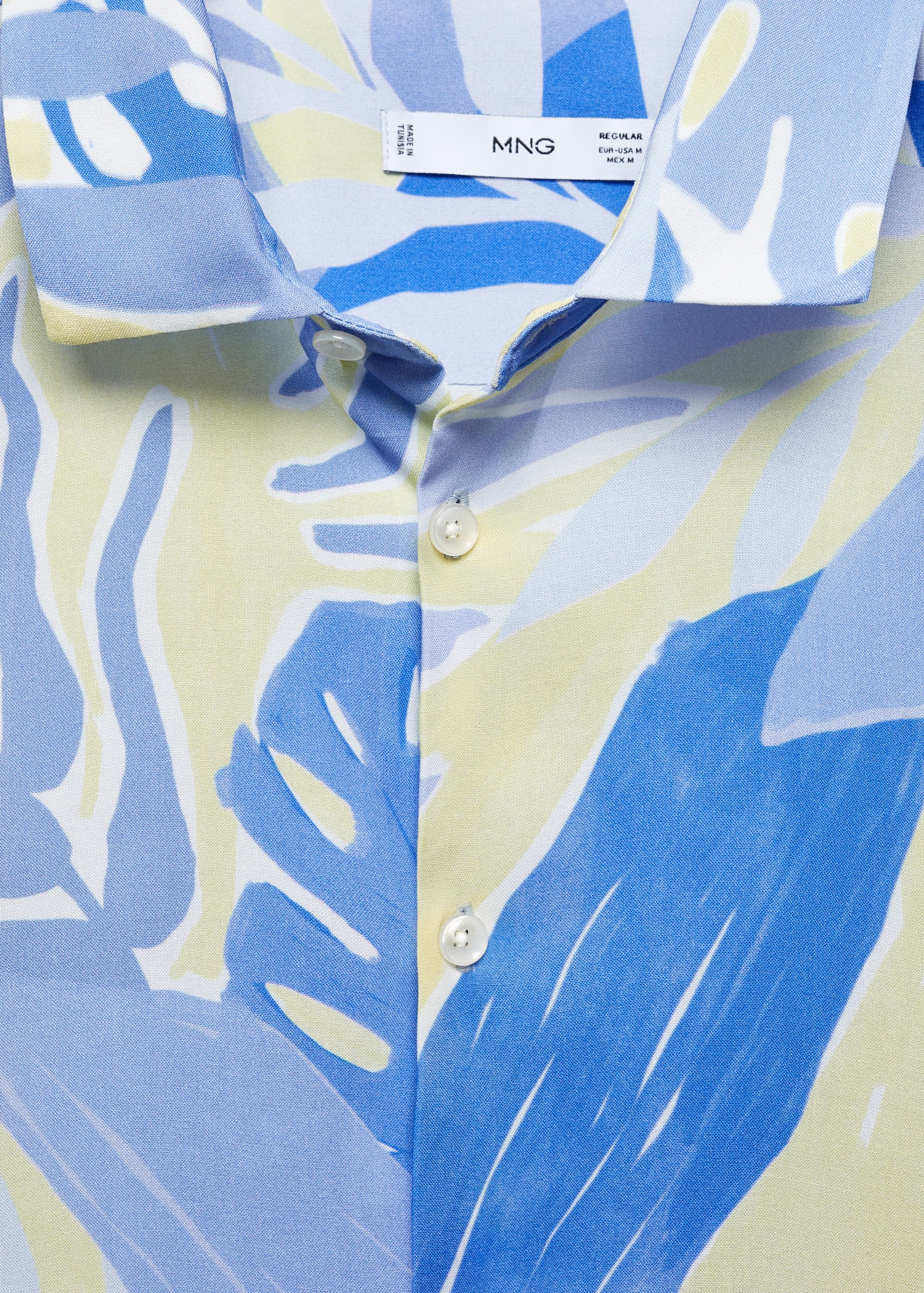 Printed fluid regular-fit shirt - Details of the article 8