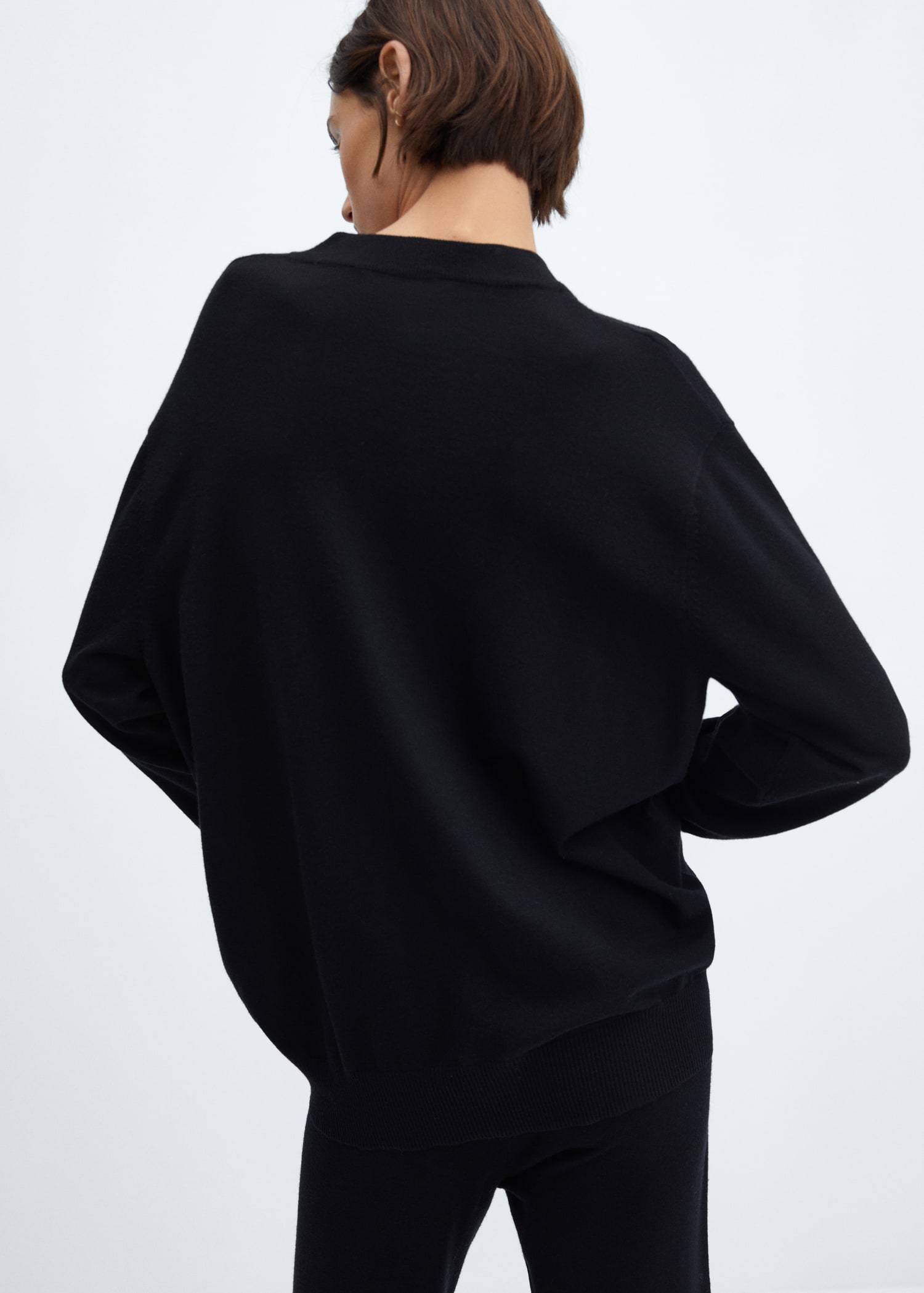 Pull-over maille col rond - Verso de l’article