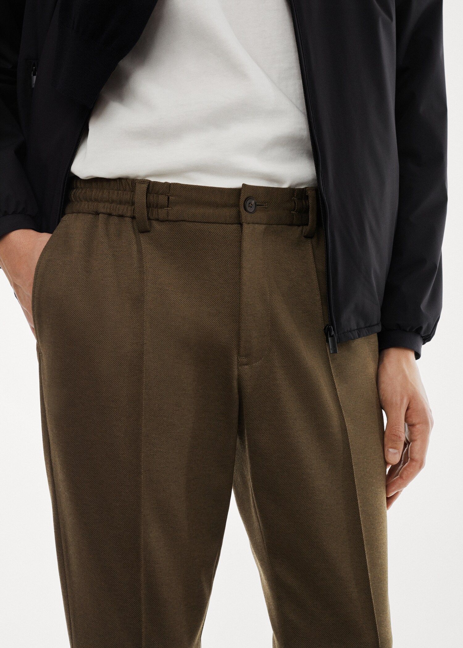 Pantalon slim fit infroissable - Détail de l'article 2