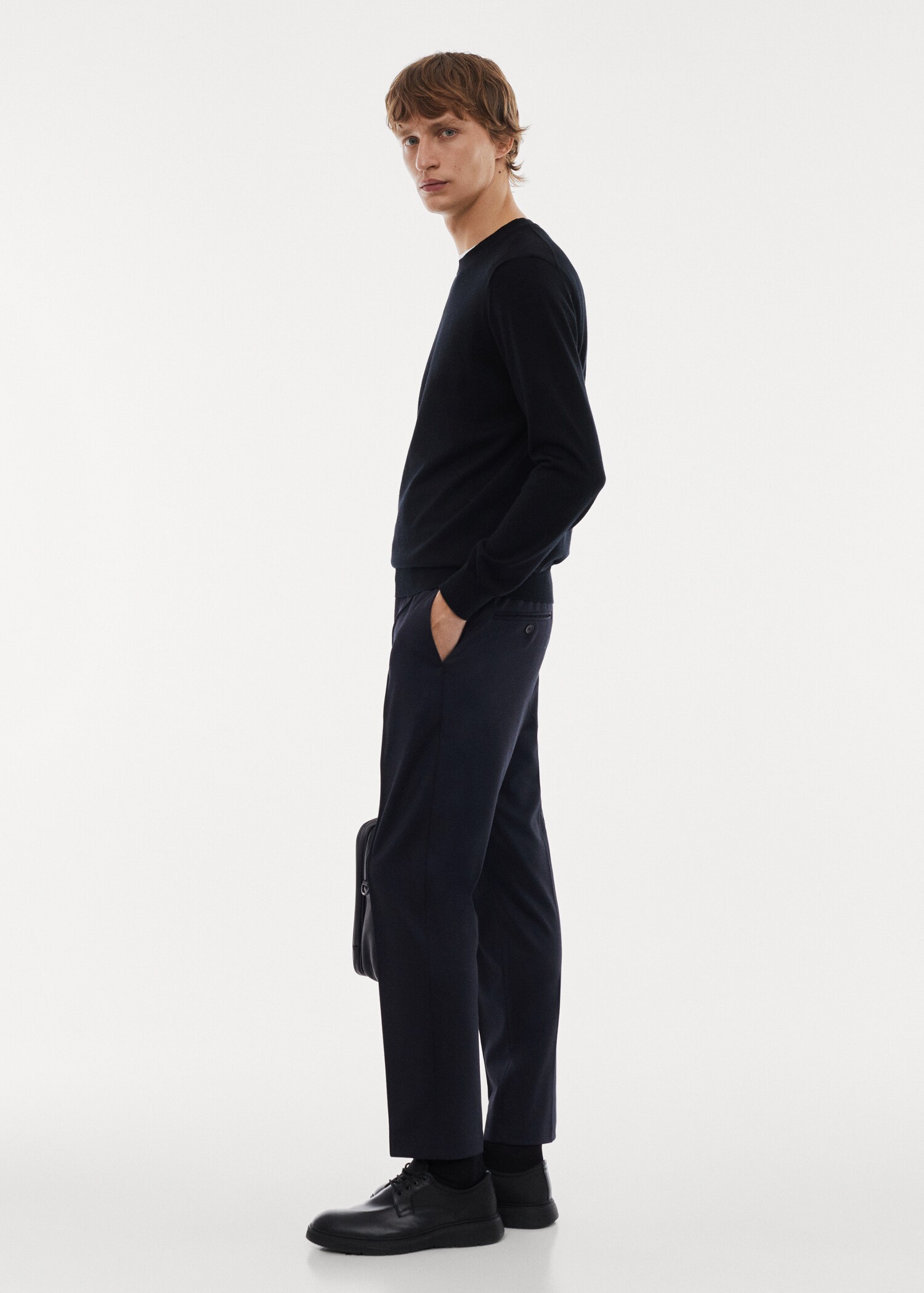 Pantalon slim fit infroissable - Détail de l'article 1