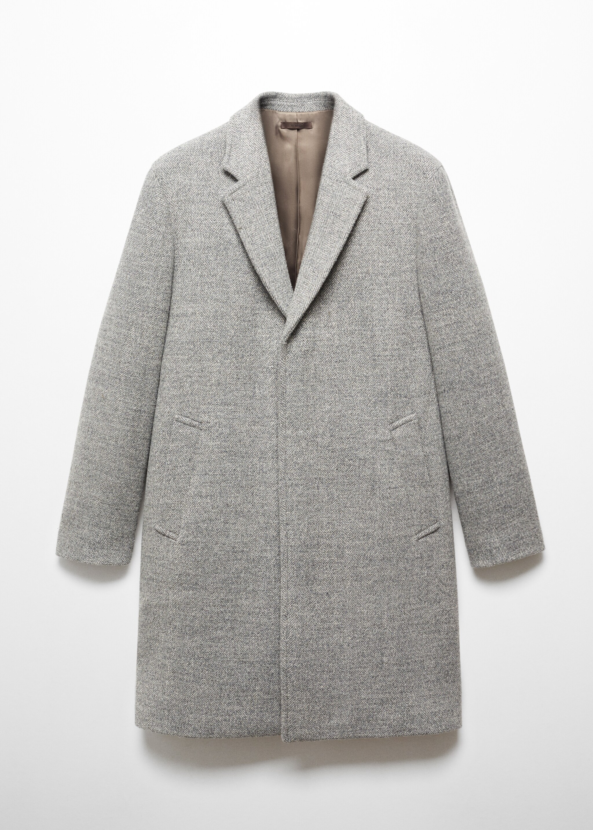 Cappotto lana spigato - Articolo senza modello