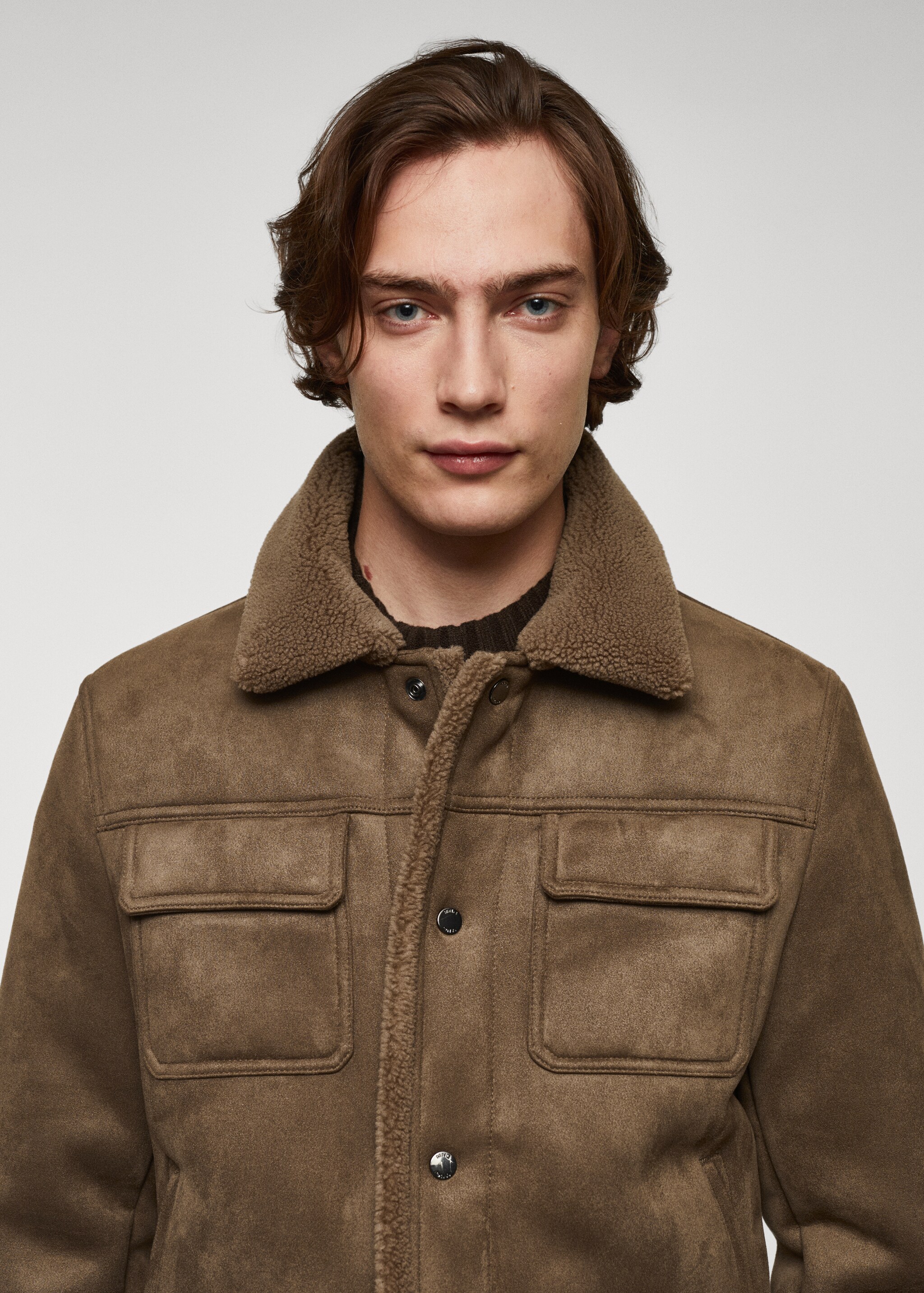 Shearling-lined jacket - Details of the article 1