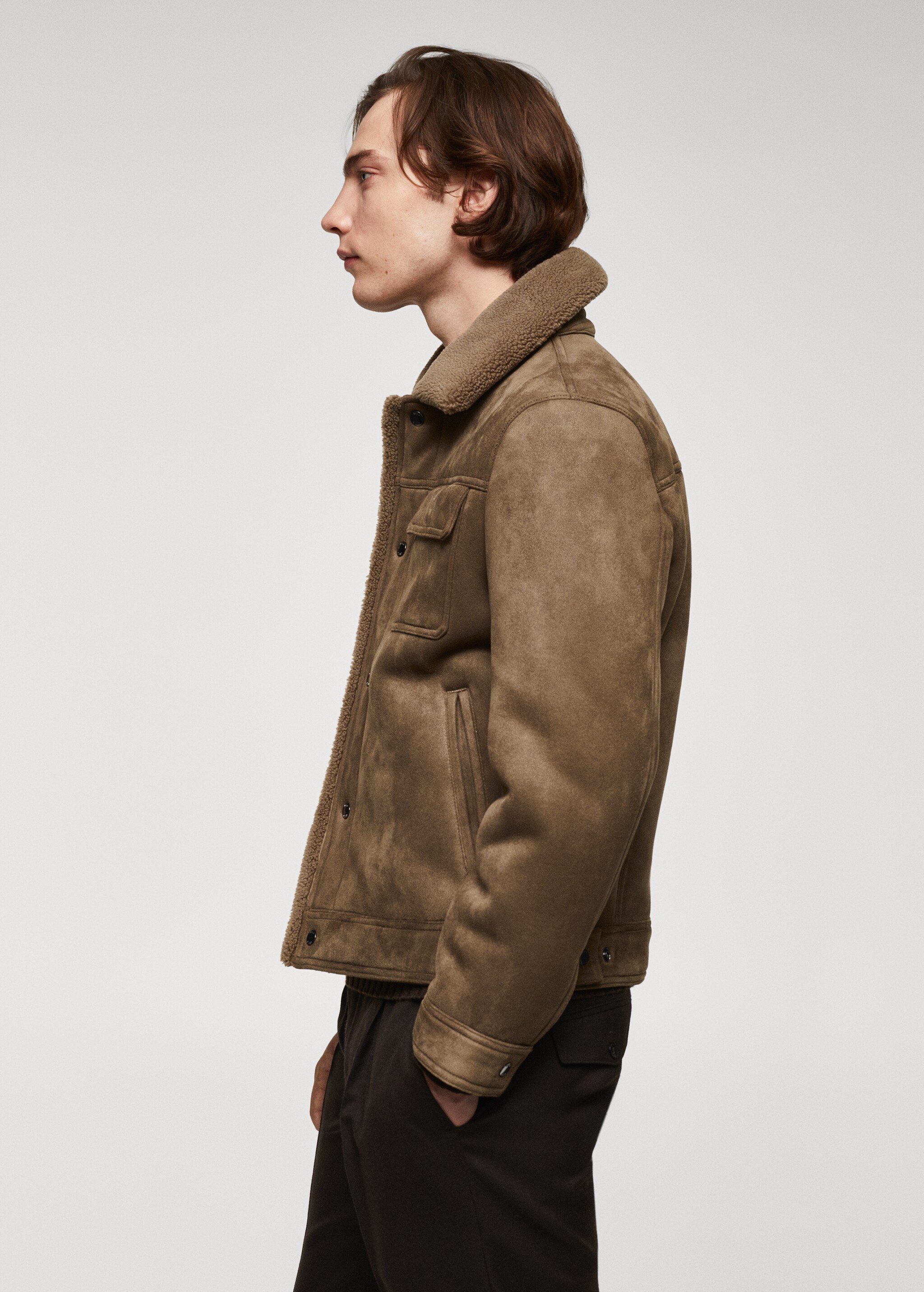 Shearling-lined jacket - Details of the article 2