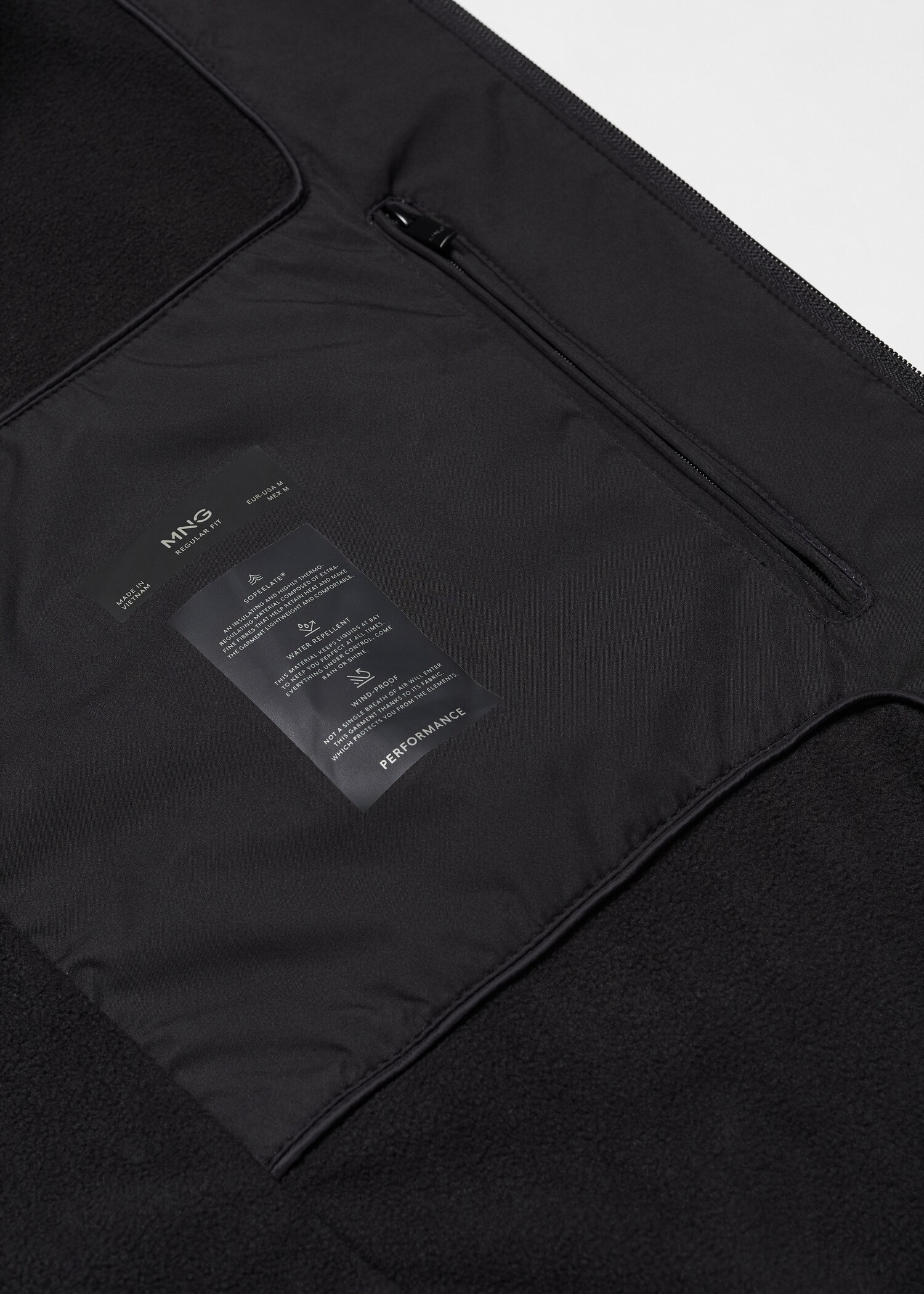 Wasserabweisende Steppjacke mit Kapuze - Detail des Artikels 8