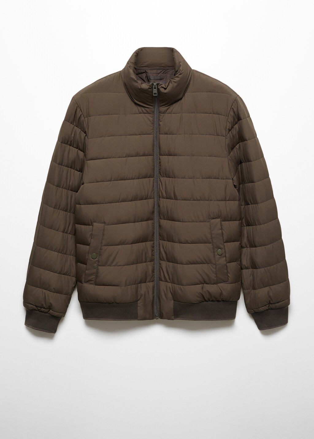 Ultra-lightweight water-repellent quilted anorak