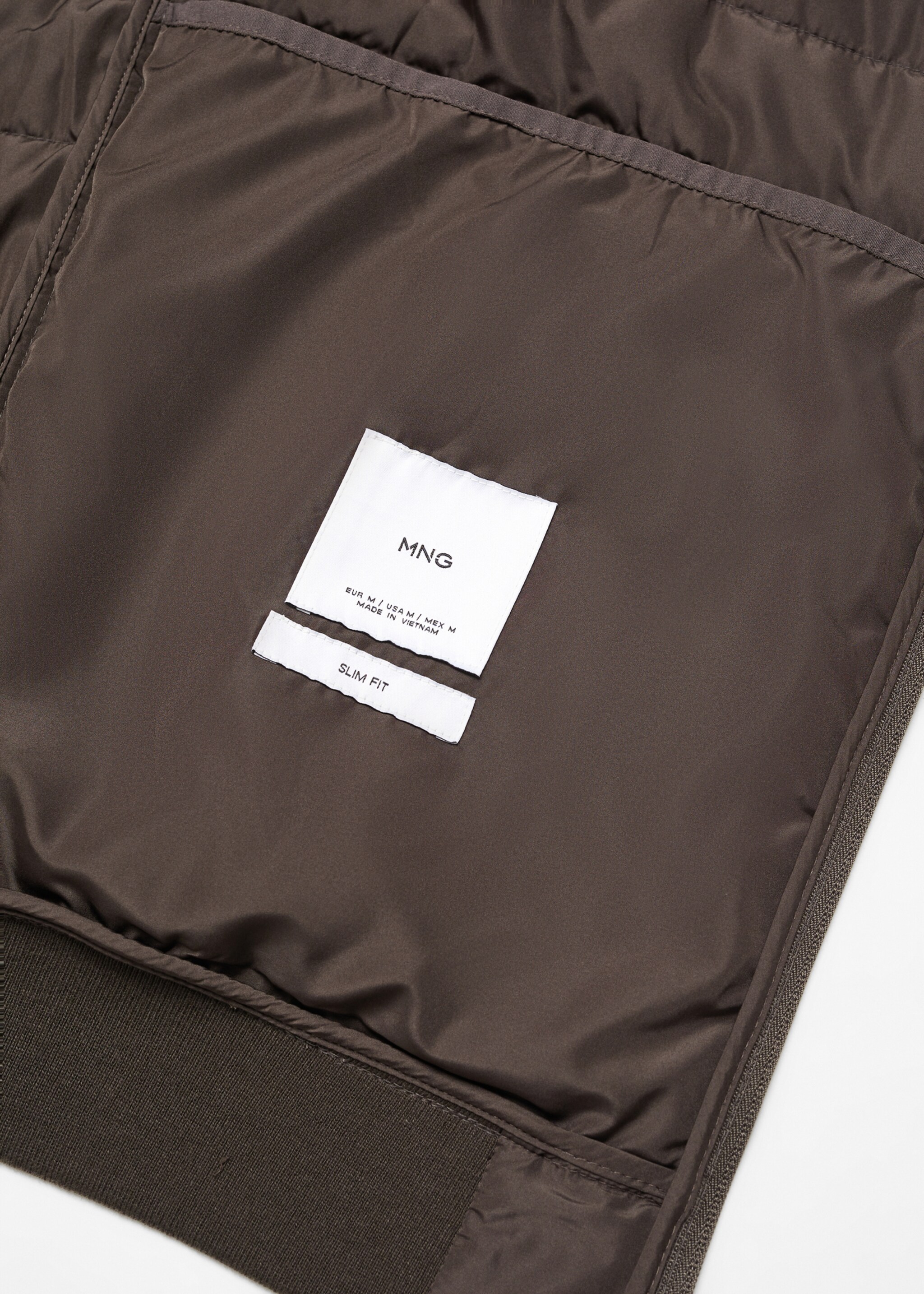 Ultra-lightweight water-repellent quilted anorak - Details of the article 8