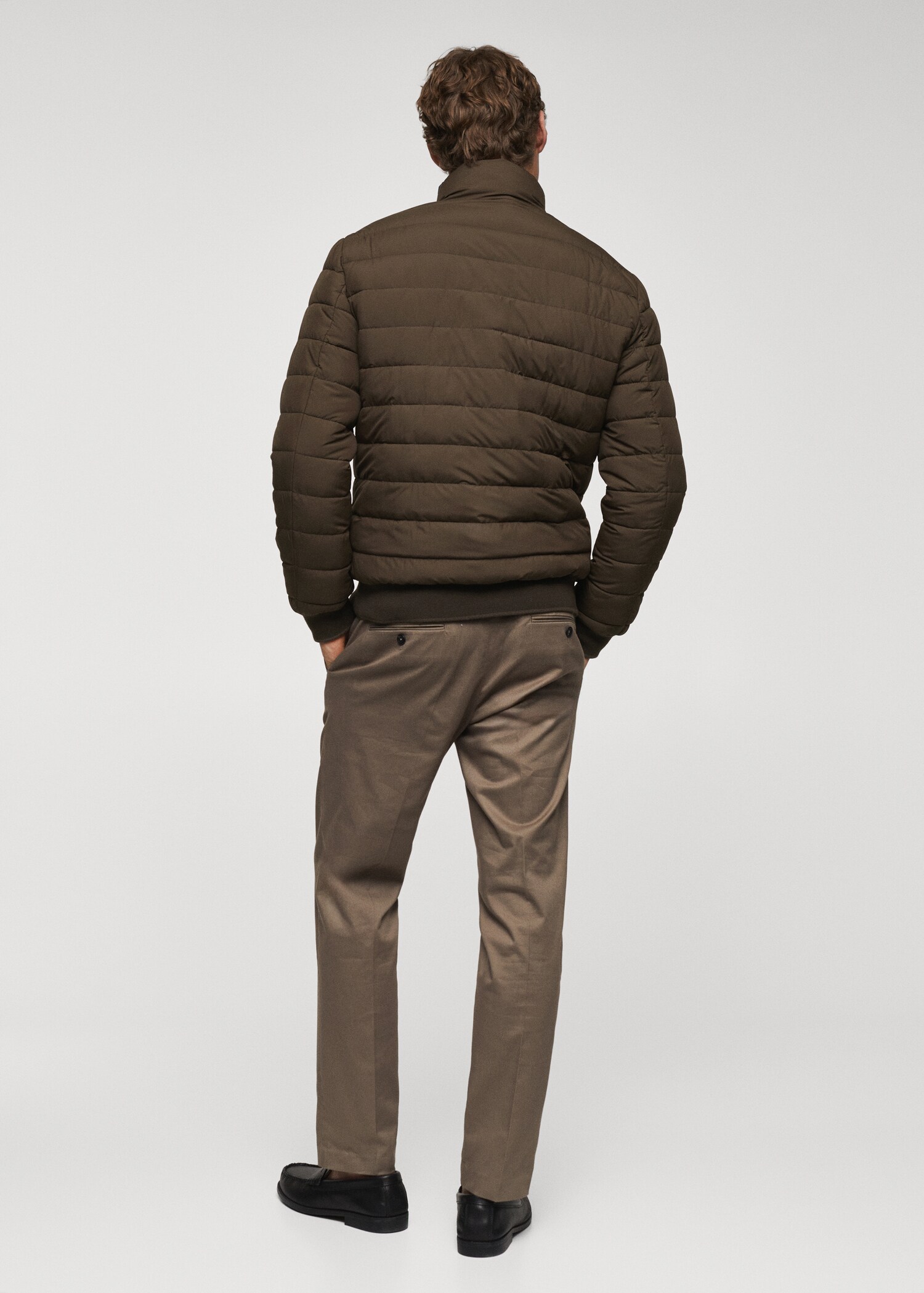 Anorak acolchada ultra ligera water-repellent - Reverso del artículo