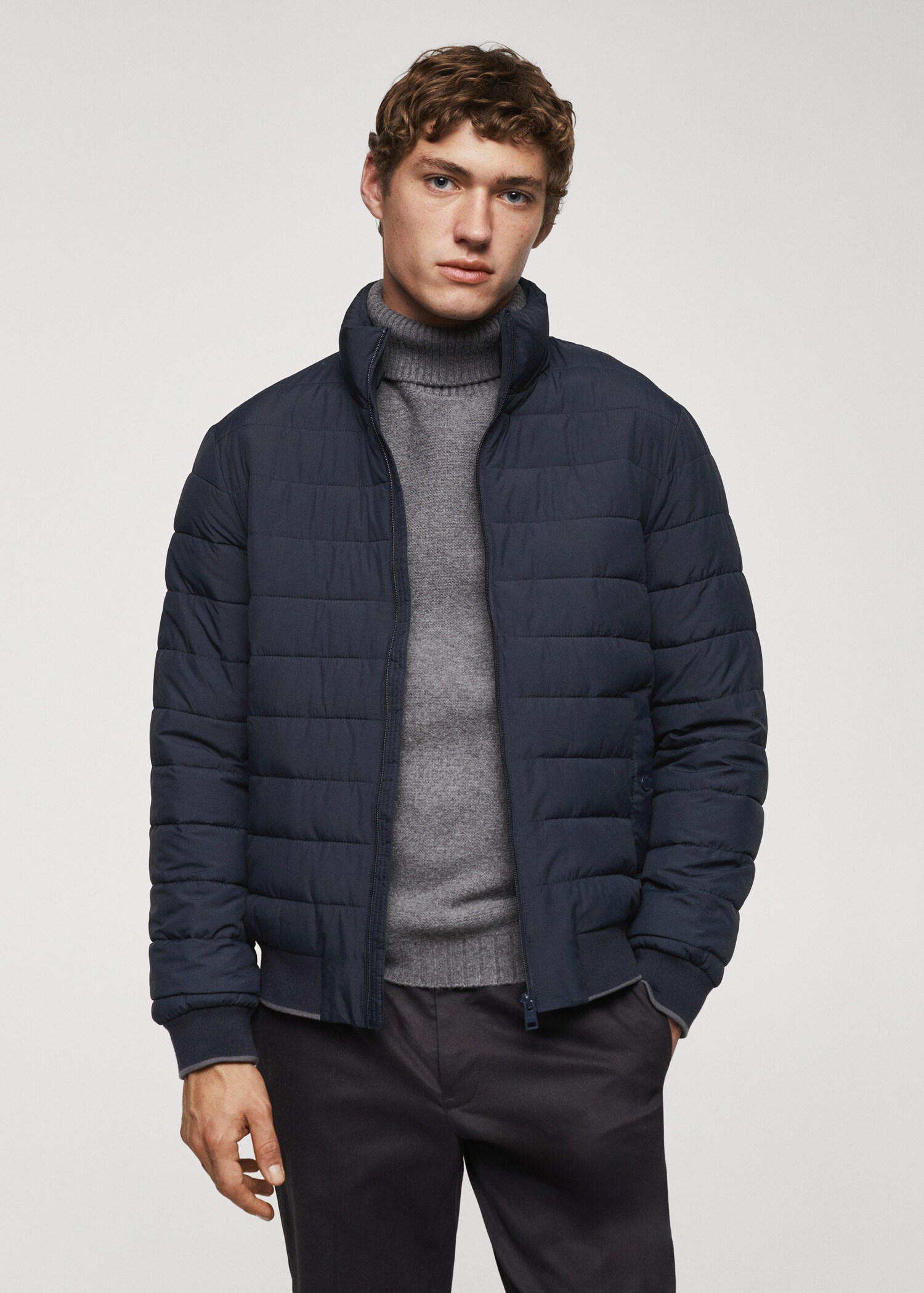 Anorak acolchada ultra ligera water-repellent - Plano medio