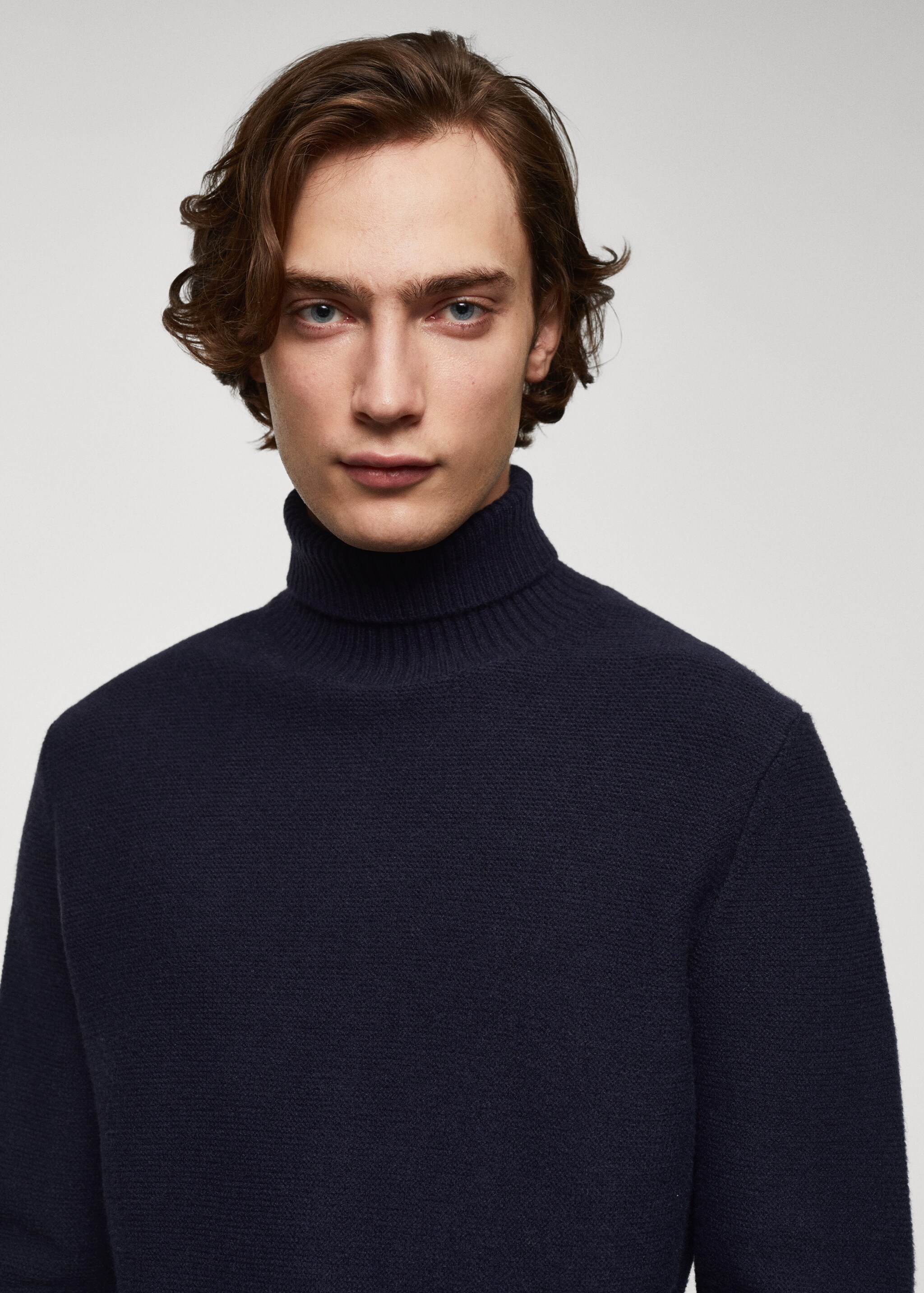Turtleneck knit sweater - Details of the article 1