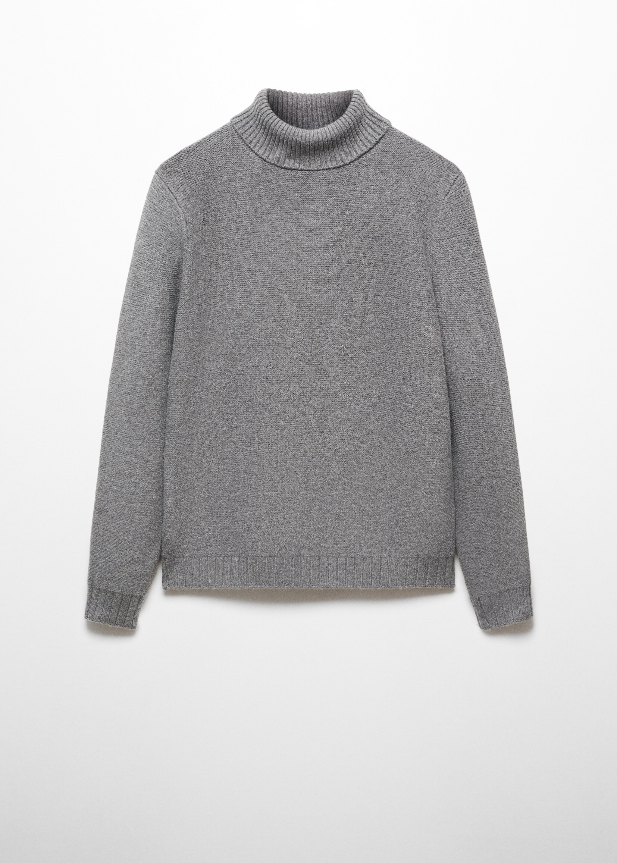 Turtleneck knit sweater - Article without model