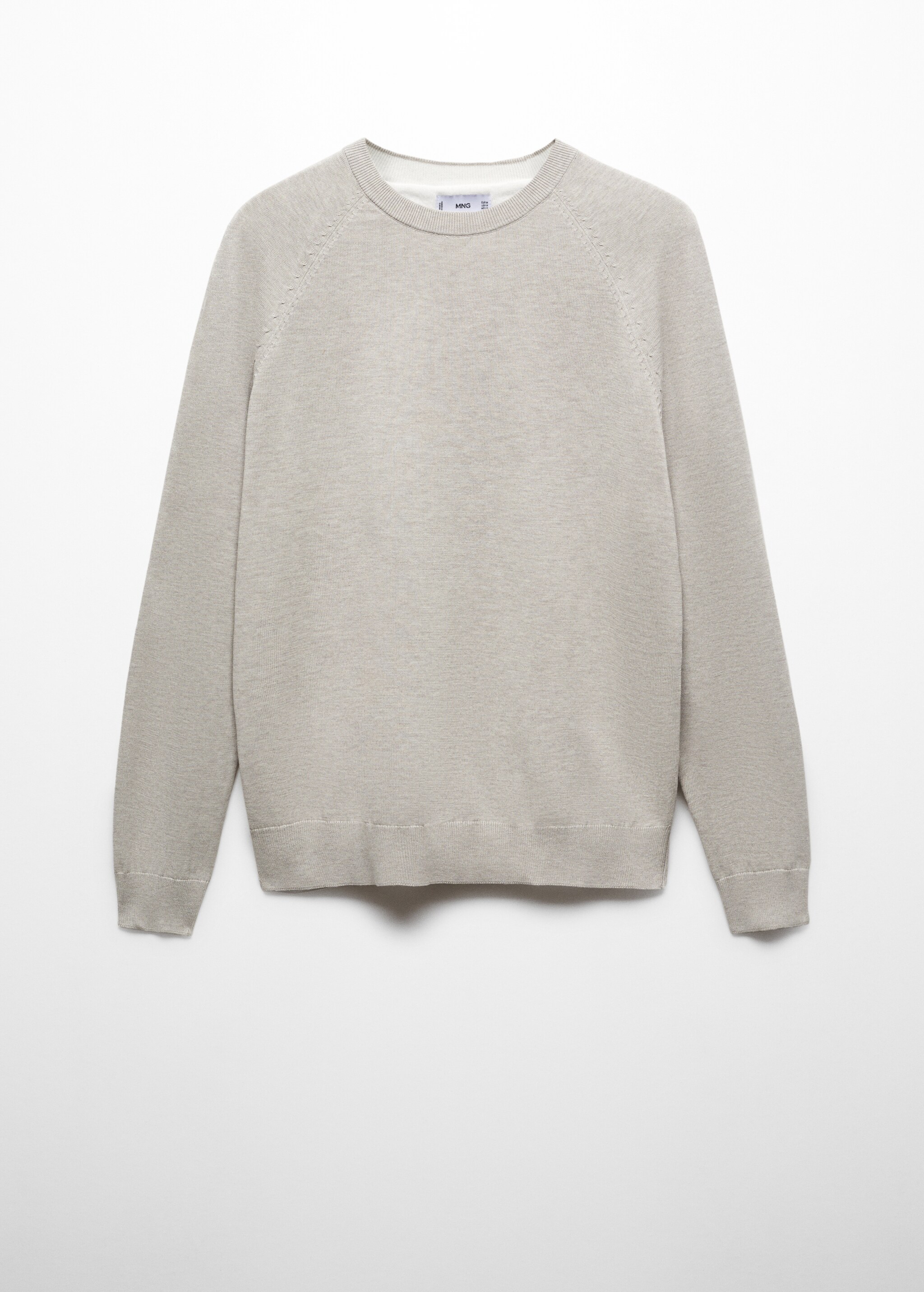 Sweter z cienkiej dzianiny bawełnianej - Artykuł bez modela/modelki