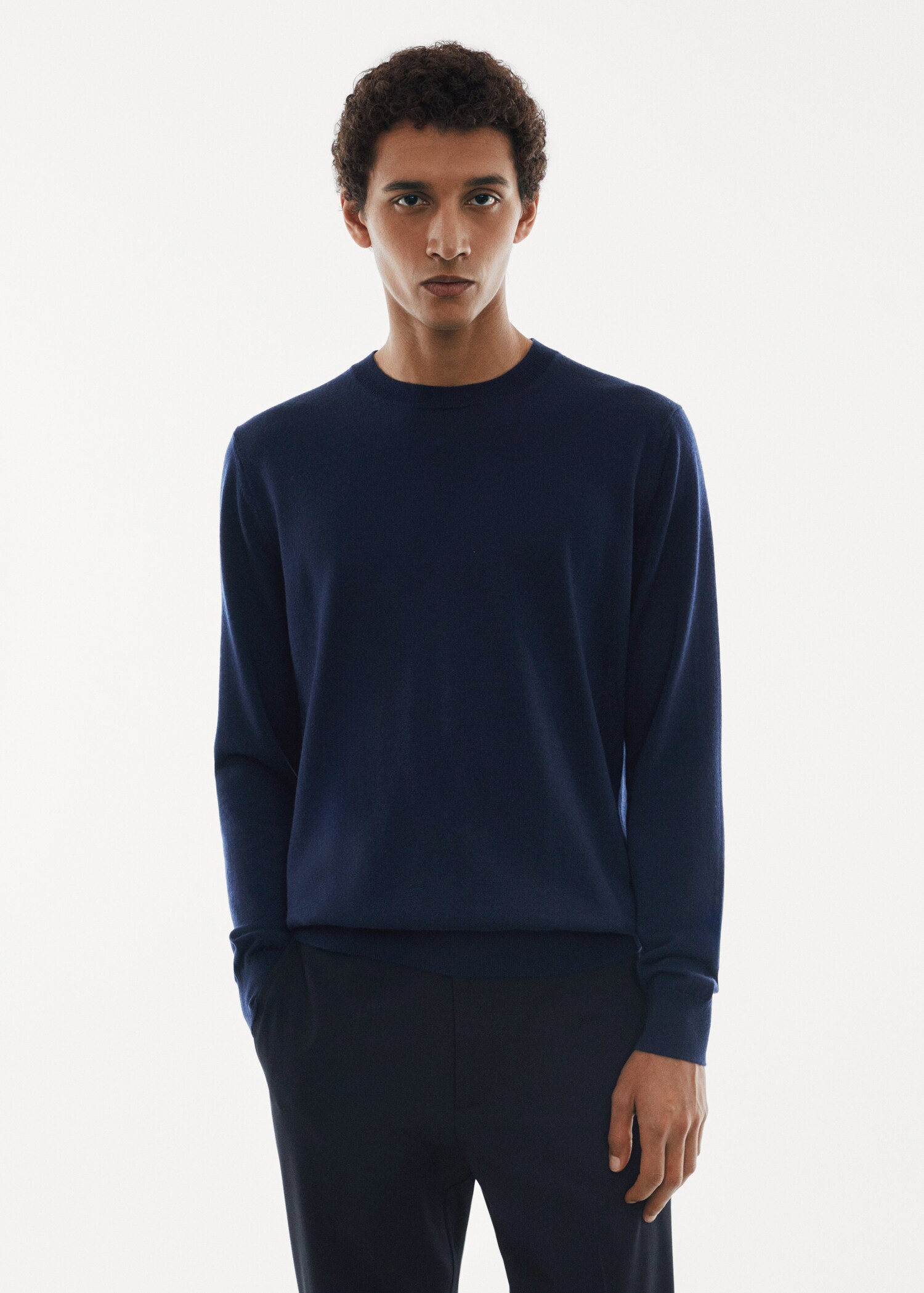 Pull laine mérinos lavable - Plan moyen