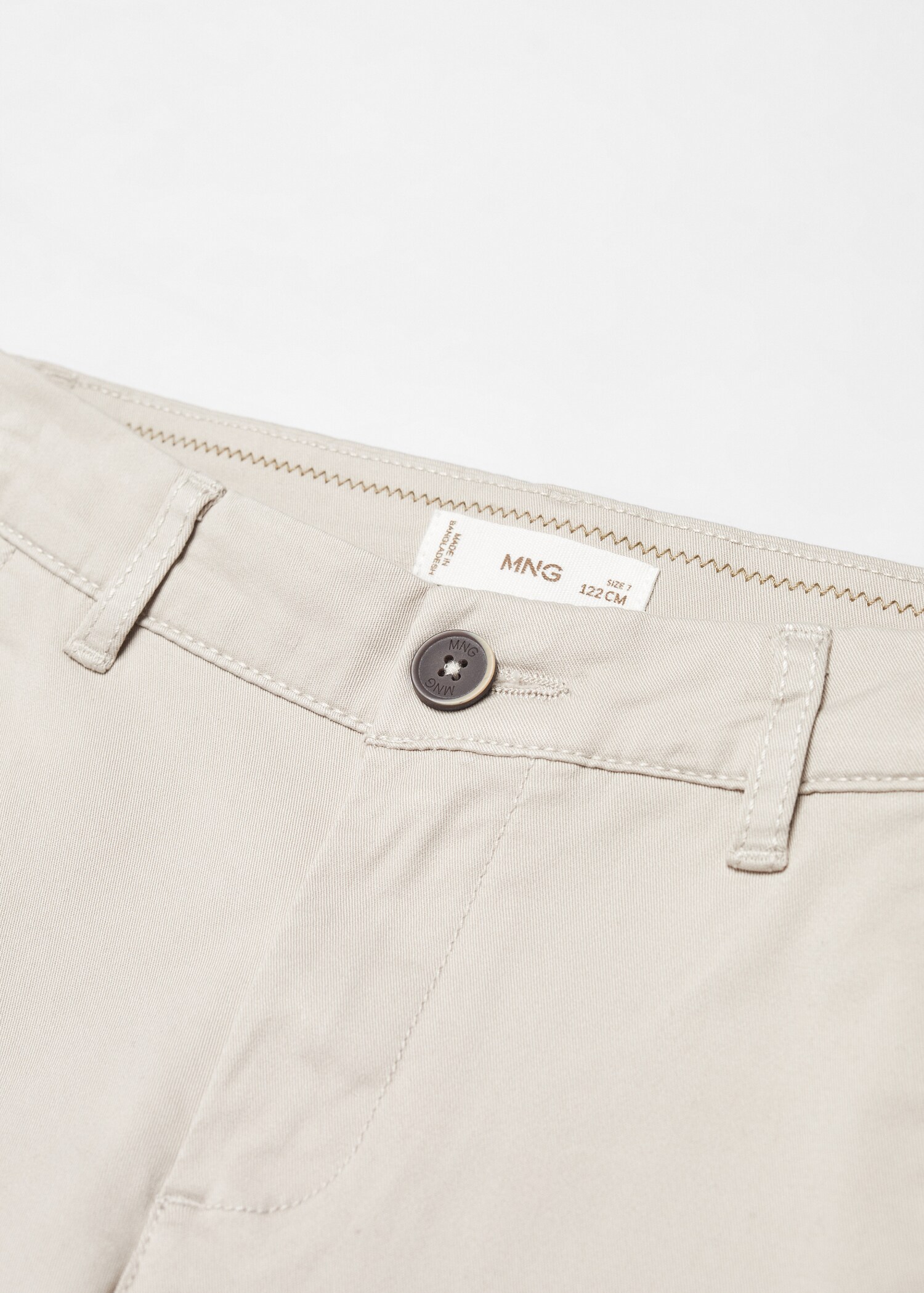 Cotton chinos - Details of the article 8