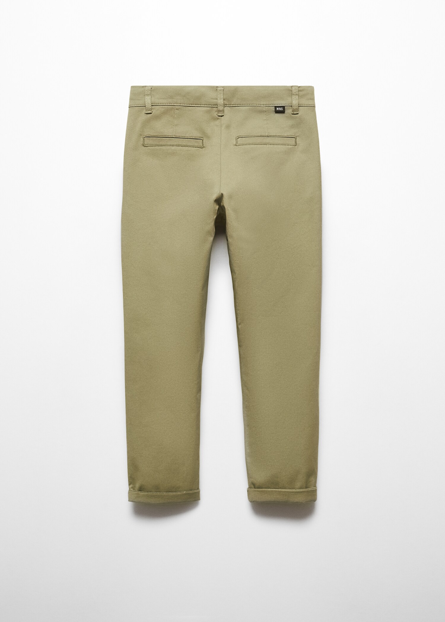 Pantalons xinesos cotó - Revers de l'article