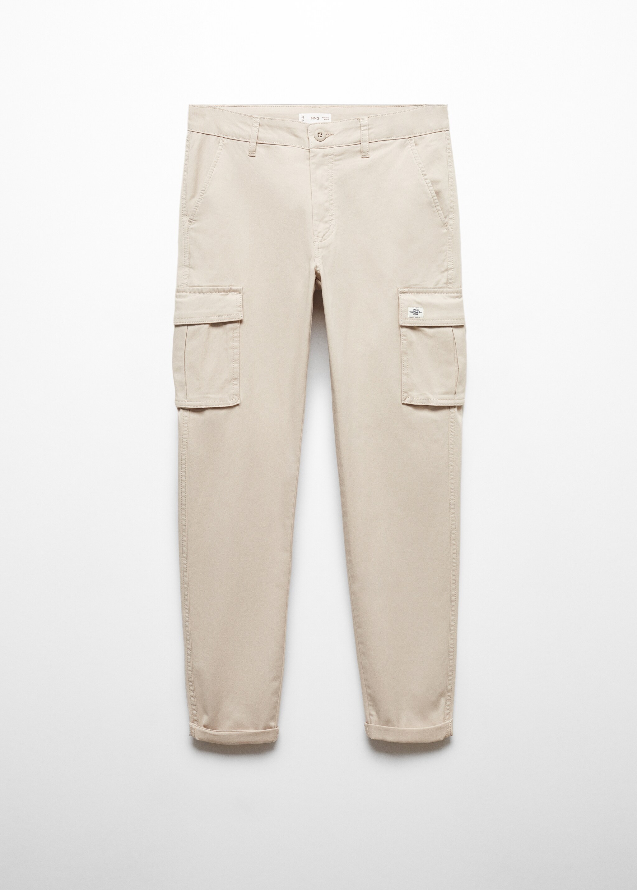 Cotton cargo trousers - Article without model