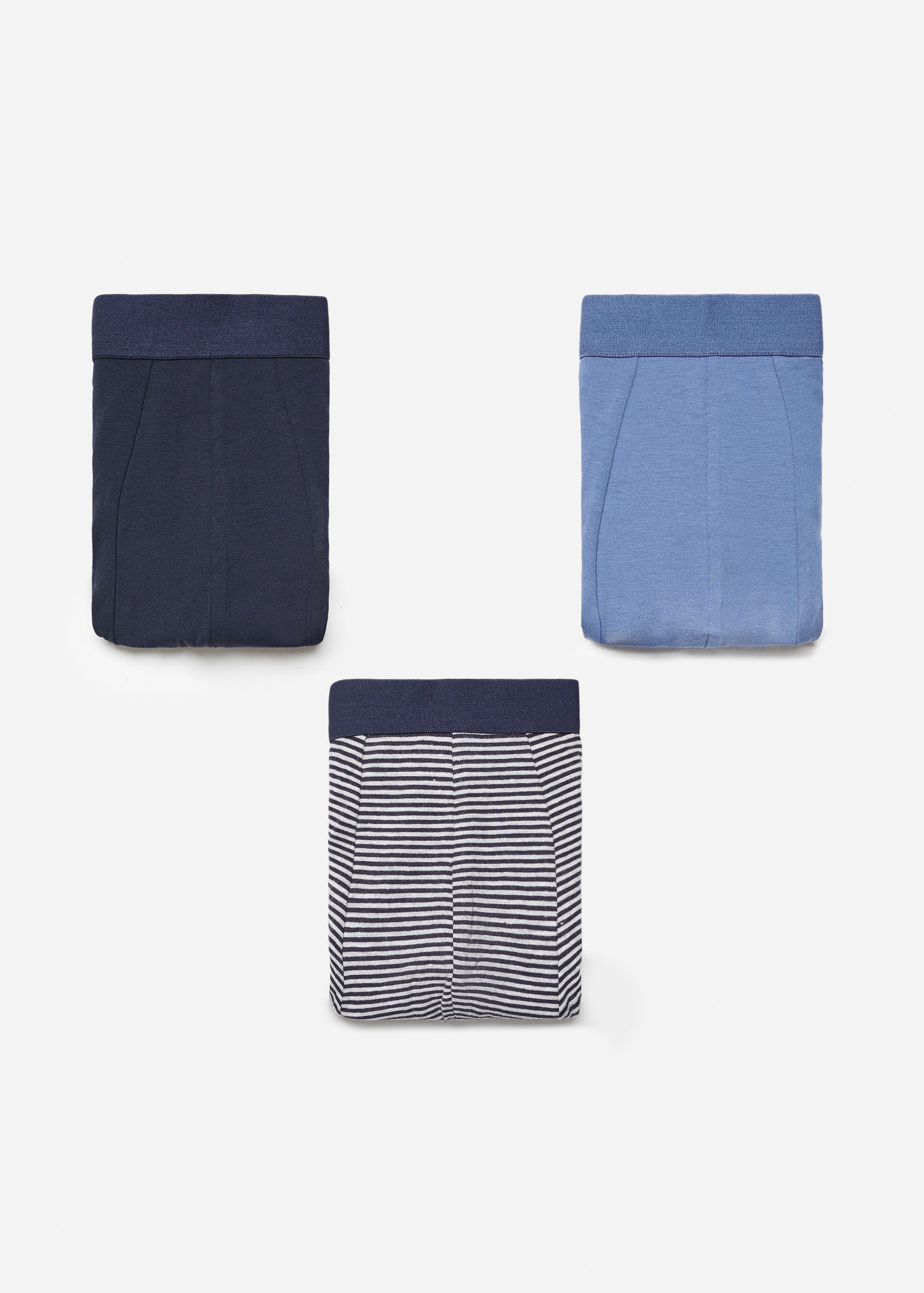 3-pack cotton boxers - Article without model