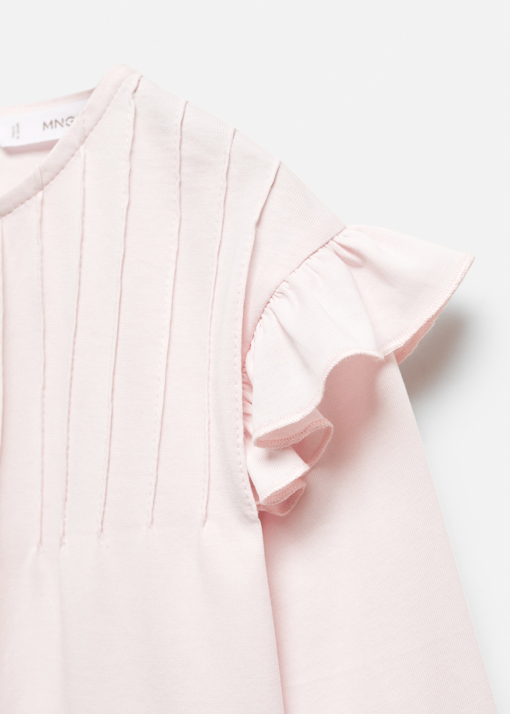 Long -sleeved t-shirt with ruffles - Details of the article 8