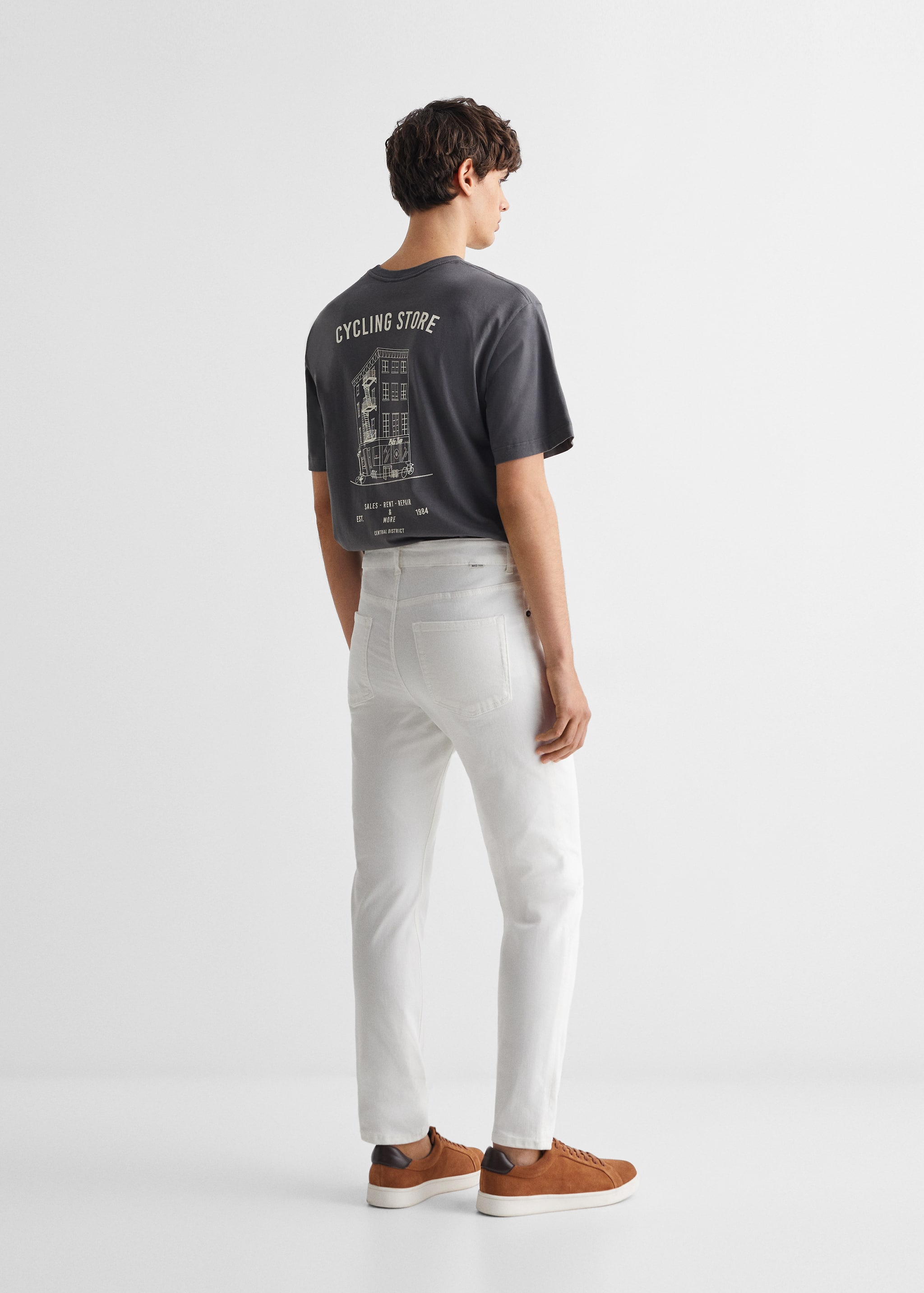 Slim fit jeans - Reverse of the article