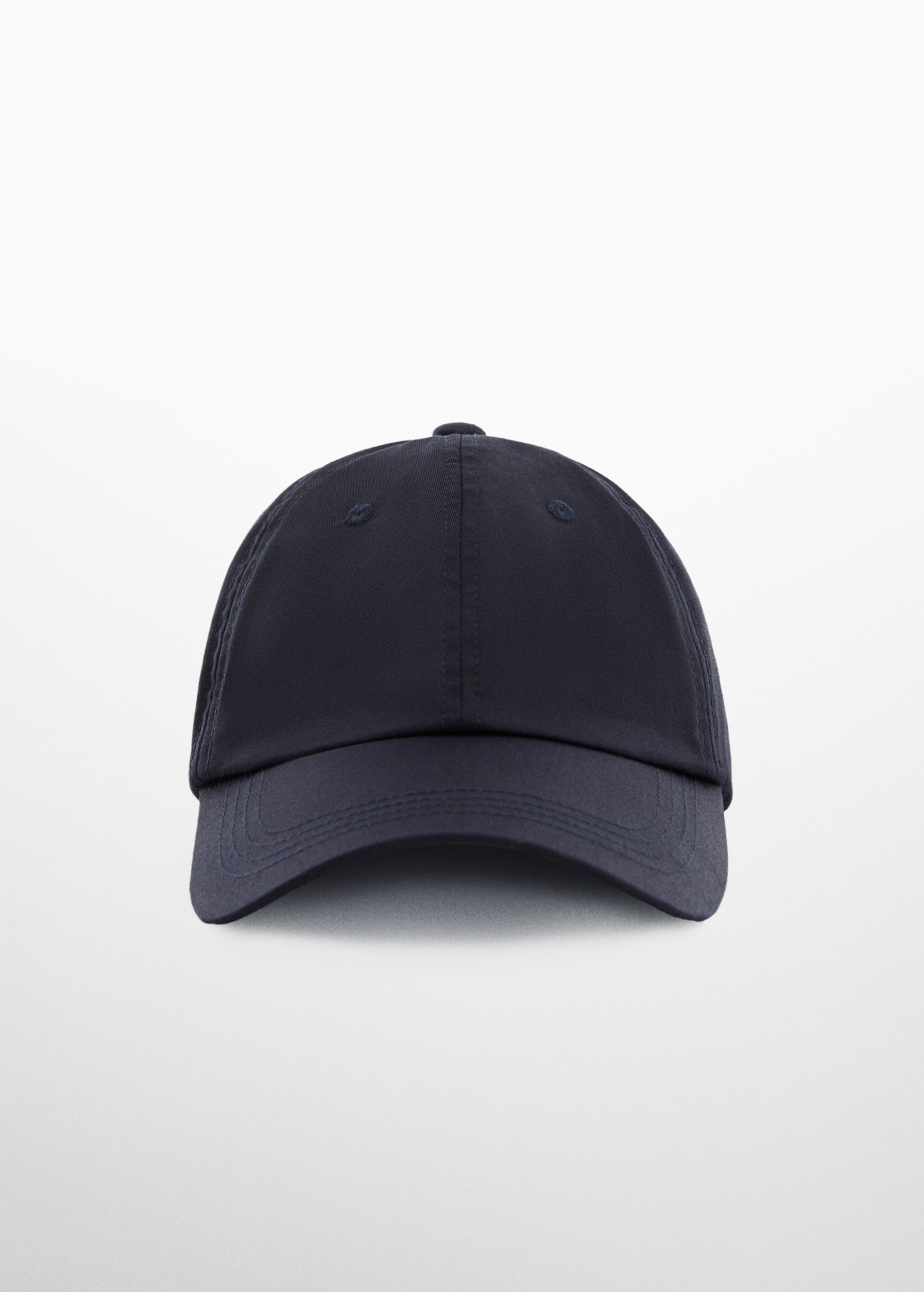 Cotton visor cap - Medium plane