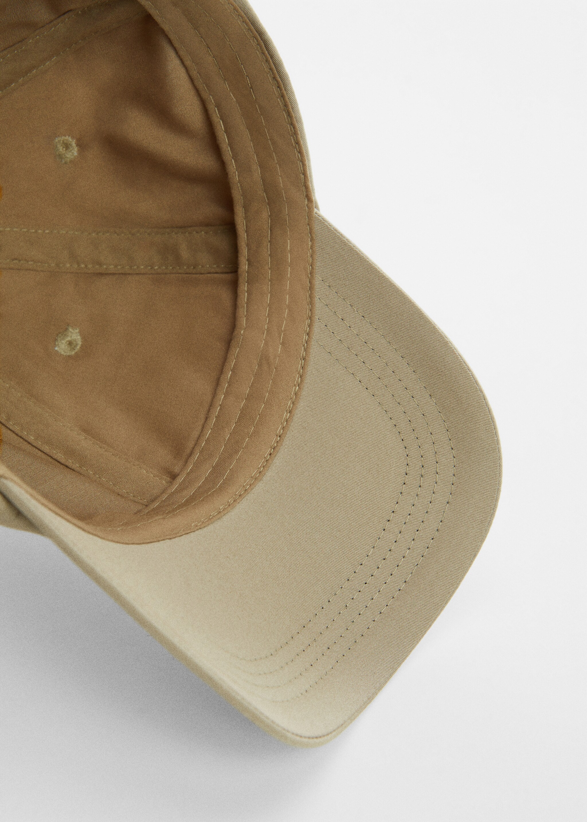 Cotton visor cap - Details of the article 2