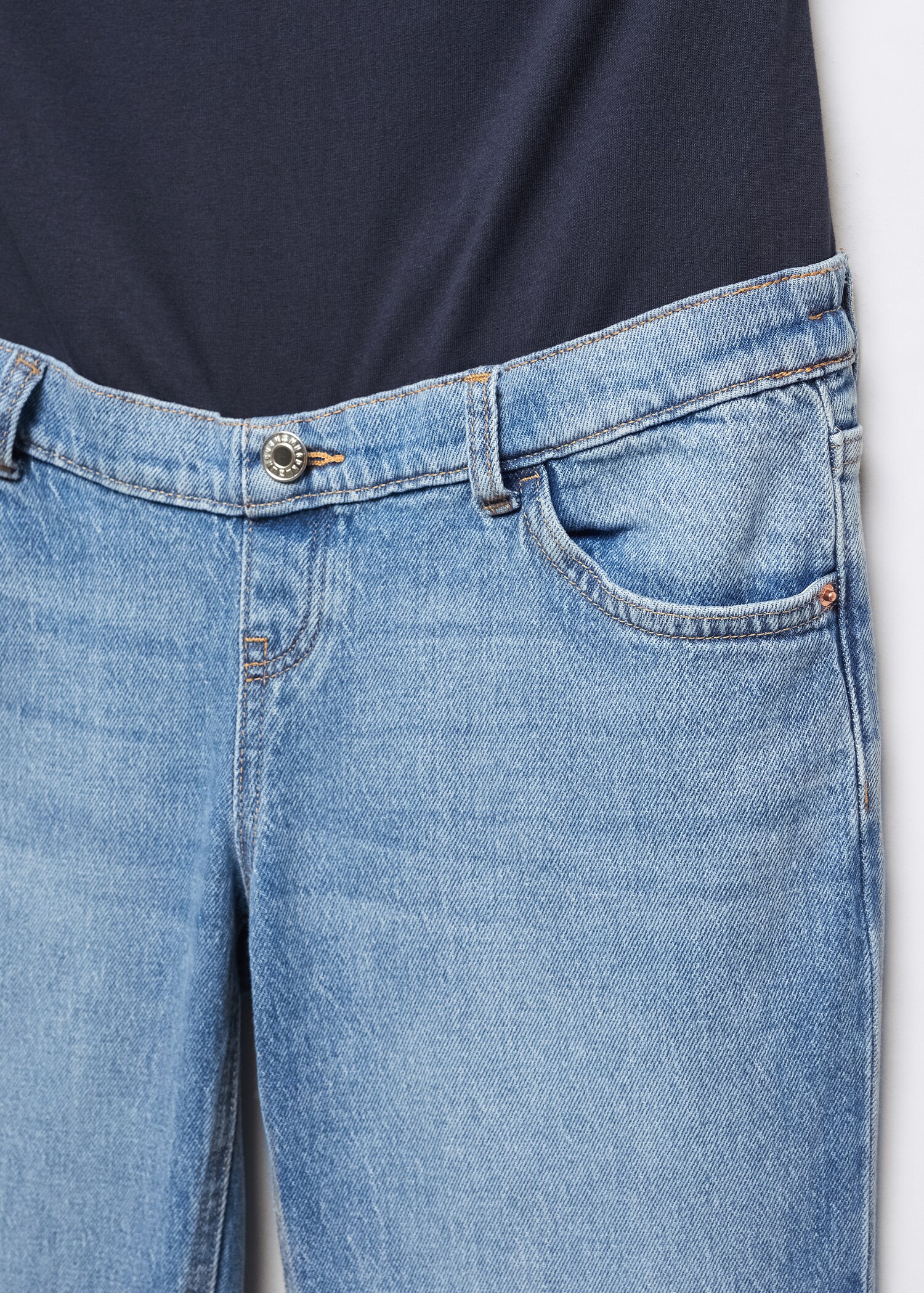 Maternity Straight Jeans - Details of the article 8