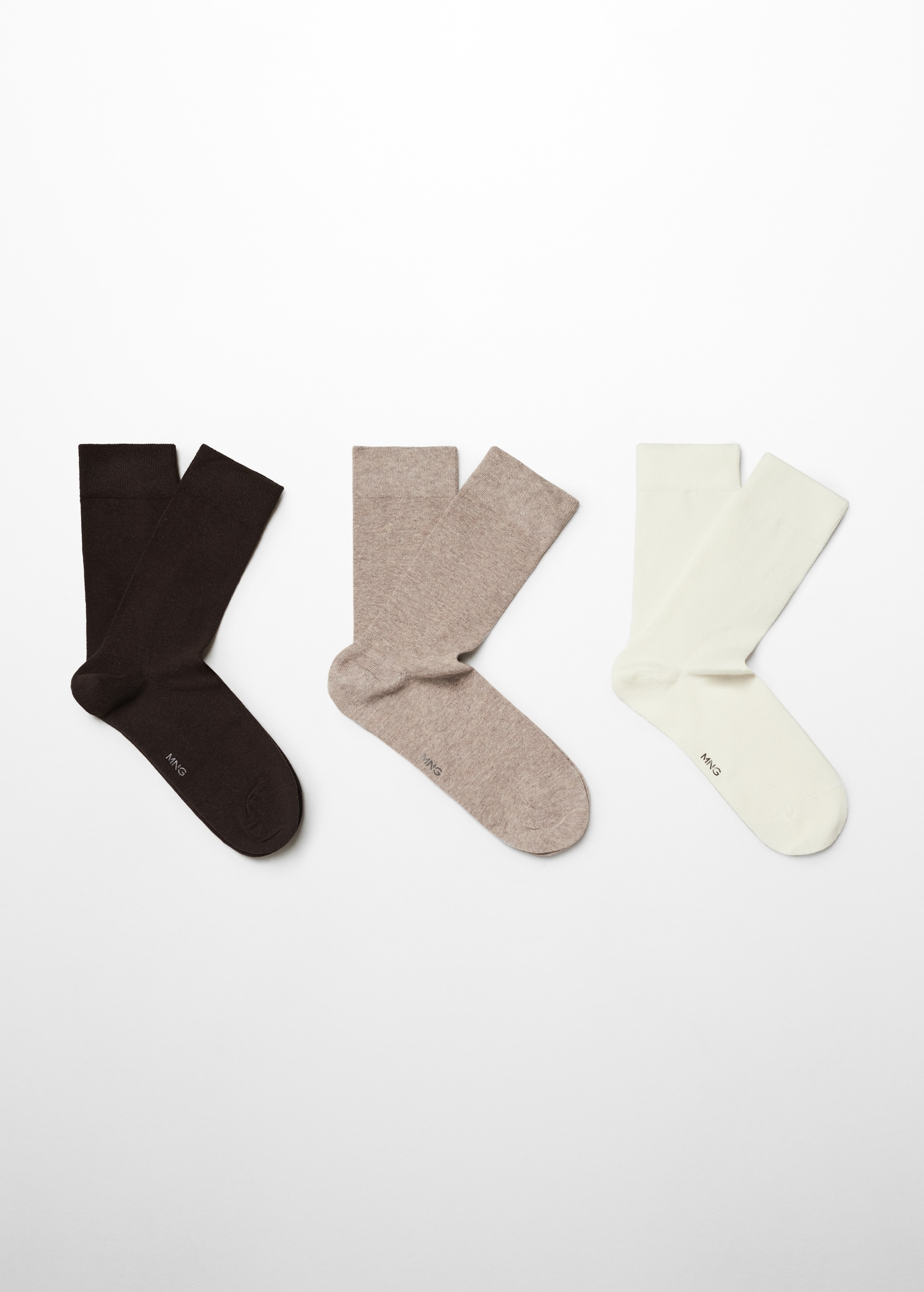 Pack of 3 cotton socks - Article without model
