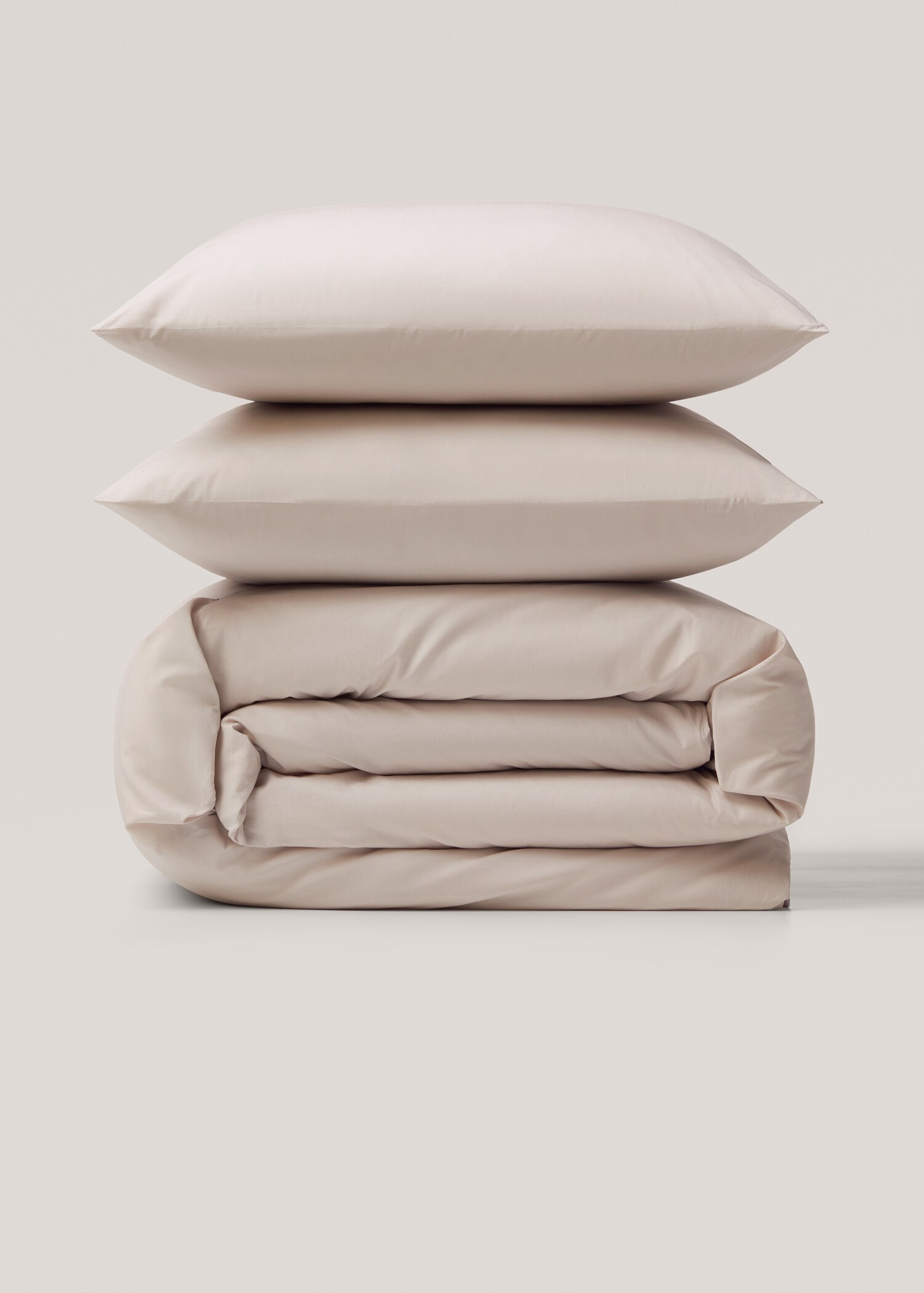 Katoenen dekbedovertrek 300 draads bed 90 cm - Artikel zonder model