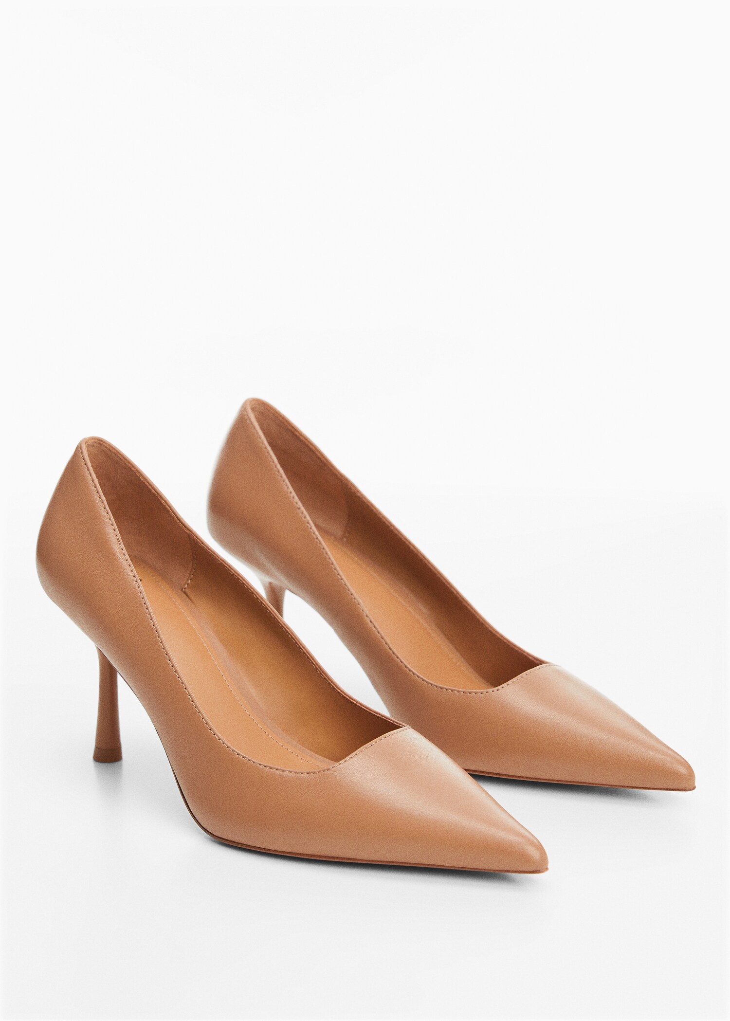 Zapato piel tacón - Plano medio