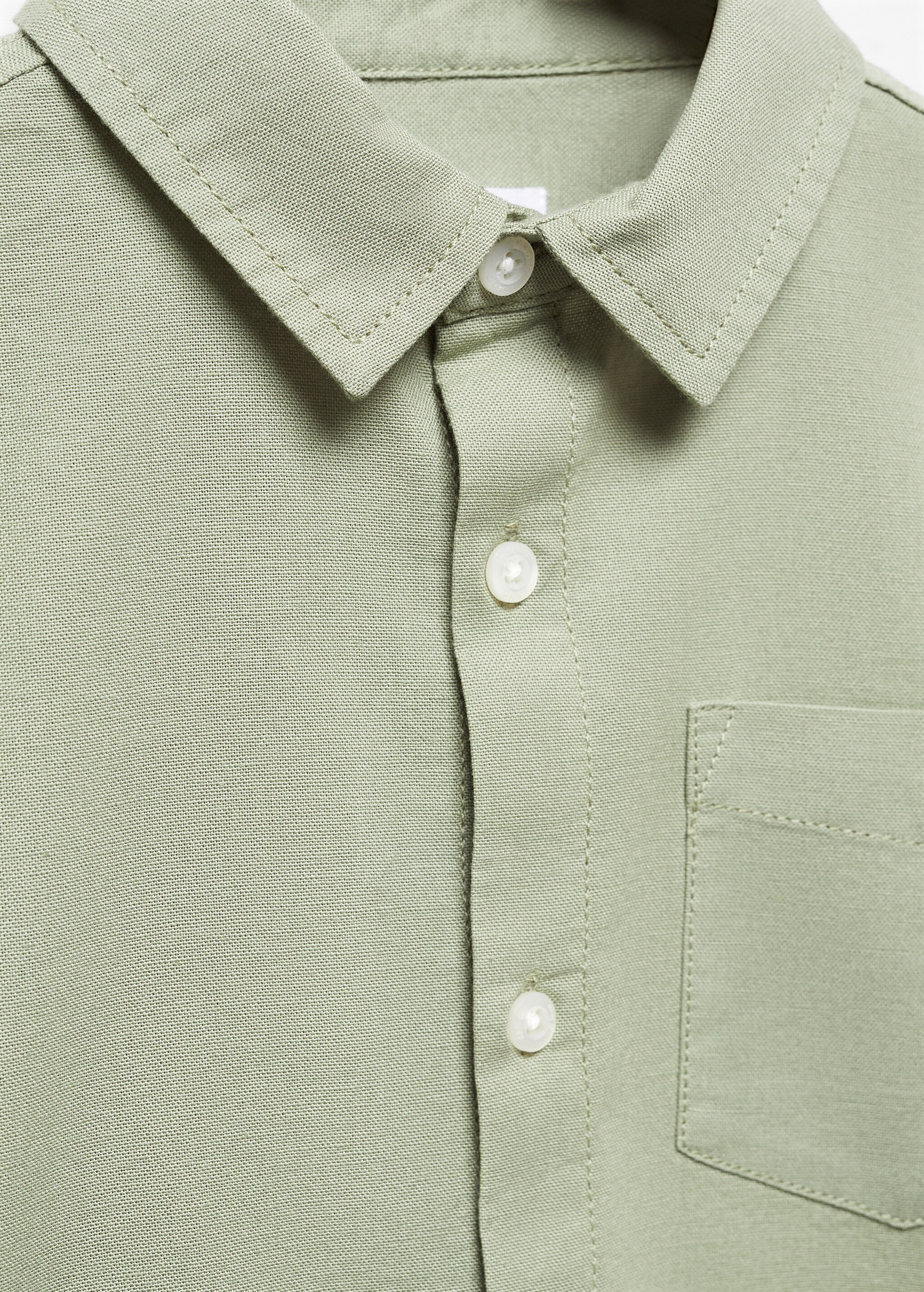 Regular fit cotton shirt - Details of the article 8