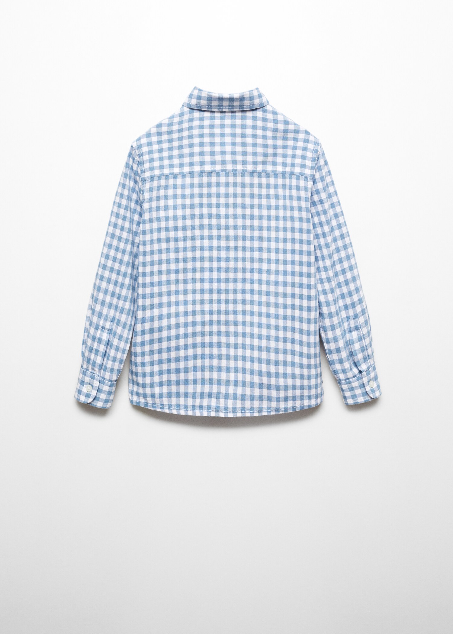 Chemise coton vichy - Verso de l’article