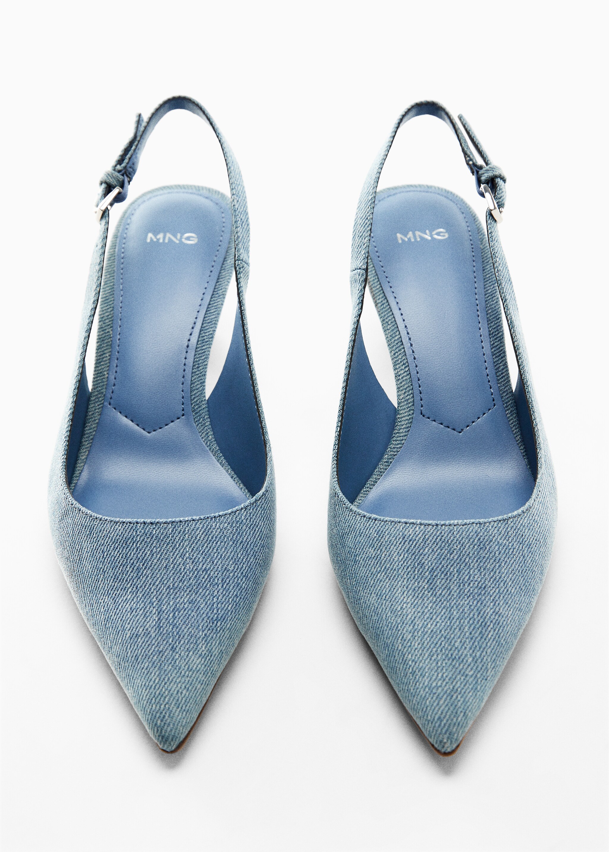 High-heeled denim shoes - Details of the article 5