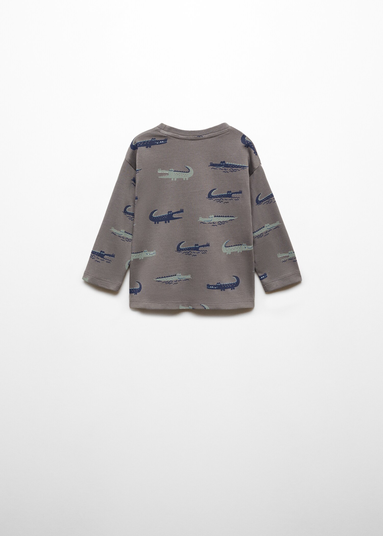 Camiseta estampada algodón - Reverso del artículo