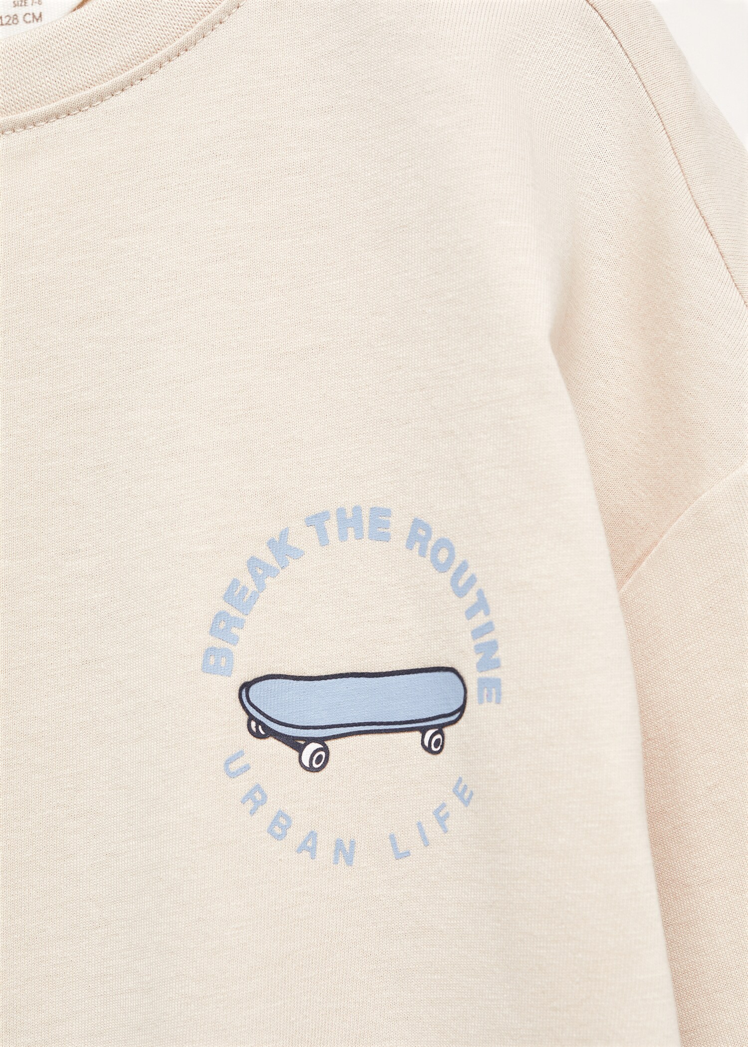 T-shirt manches longues imprimé - Détail de l'article 8