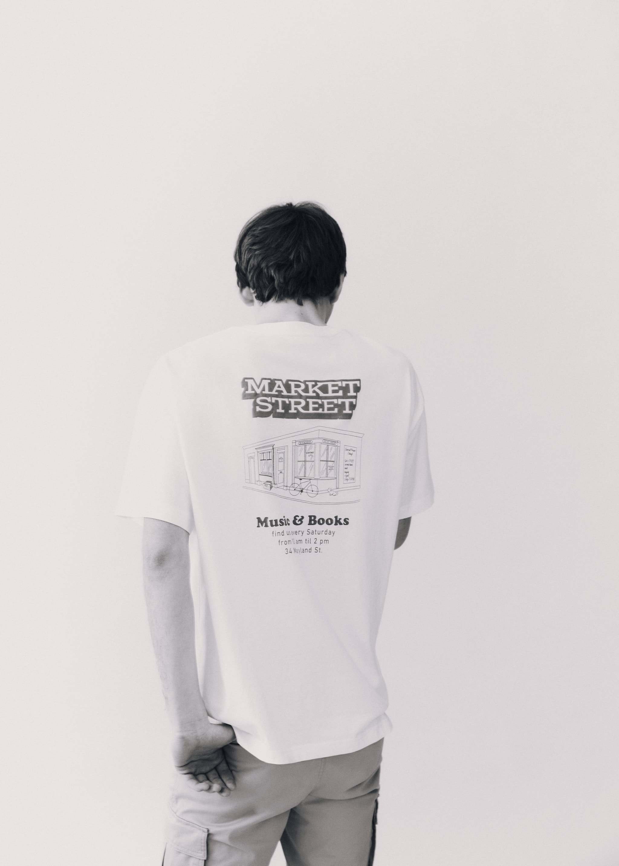 Printed message T-shirt - Details of the article 5