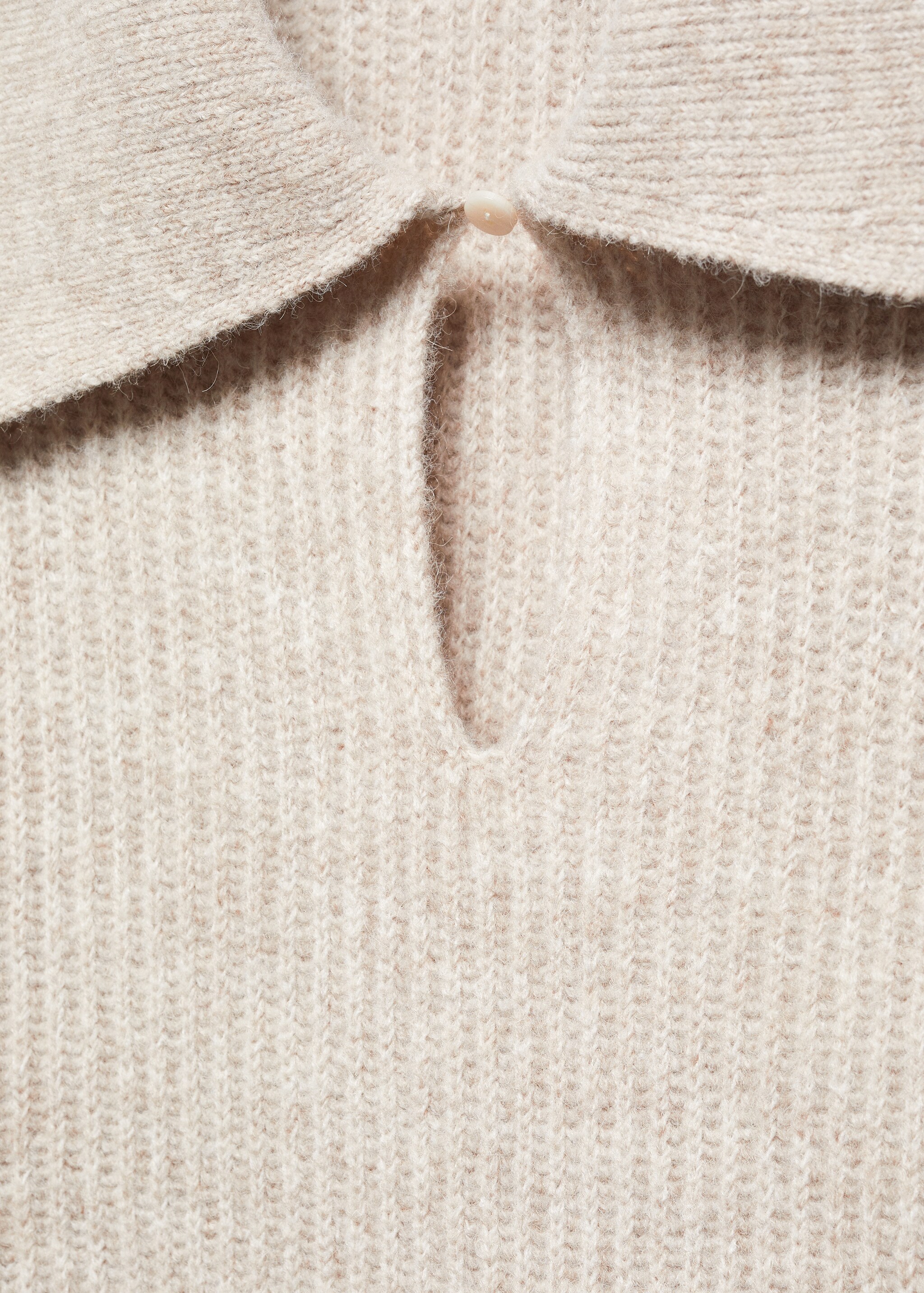 Camp-collar knit sweater - Details of the article 8