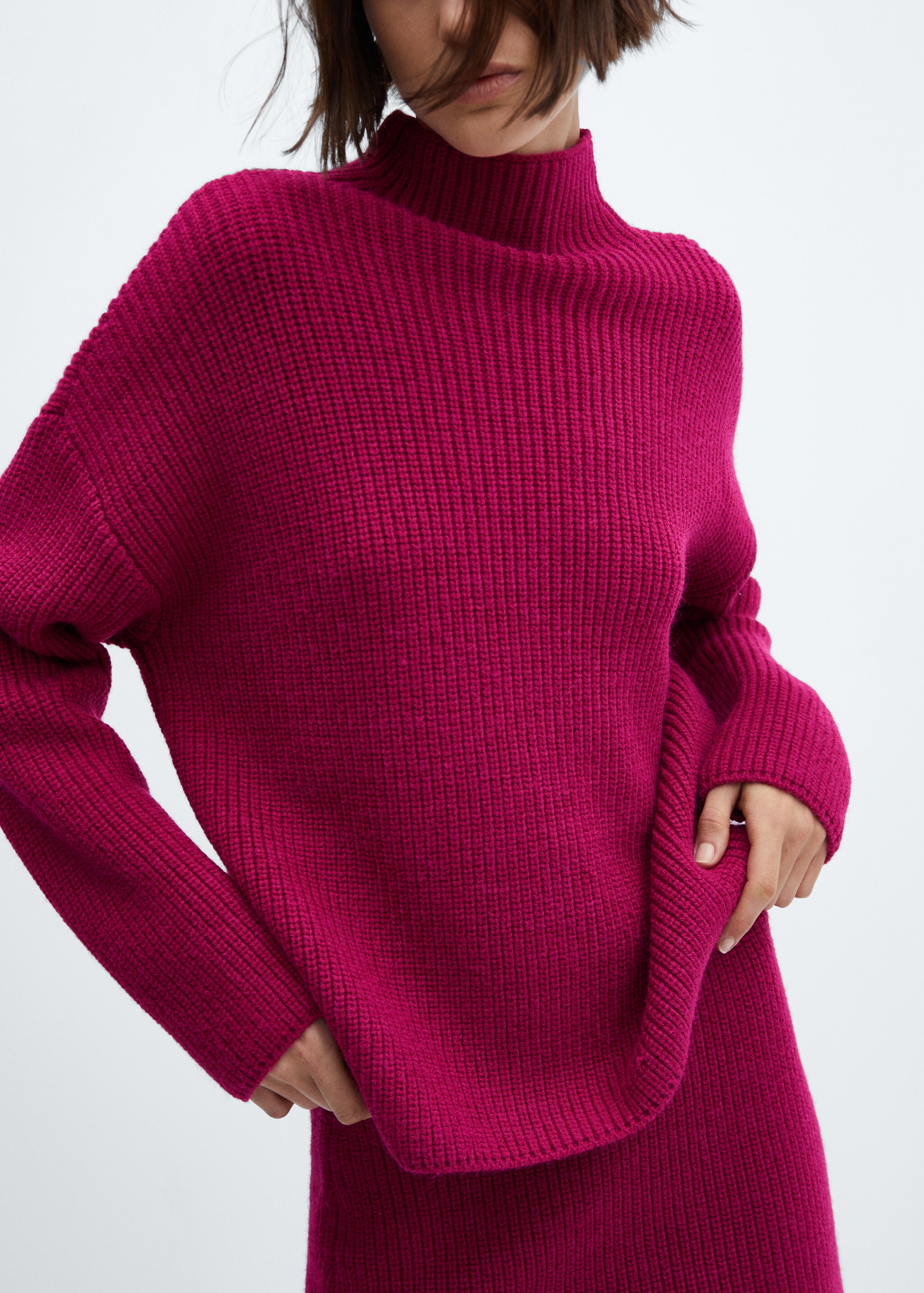Turtleneck knit sweater - Details of the article 6