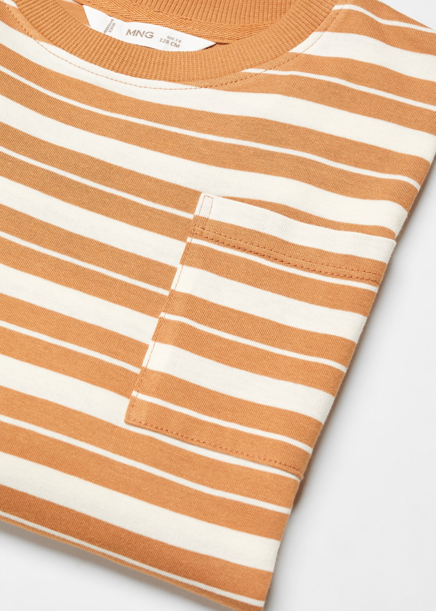 T-shirt manches longues rayures - Détail de l'article 8
