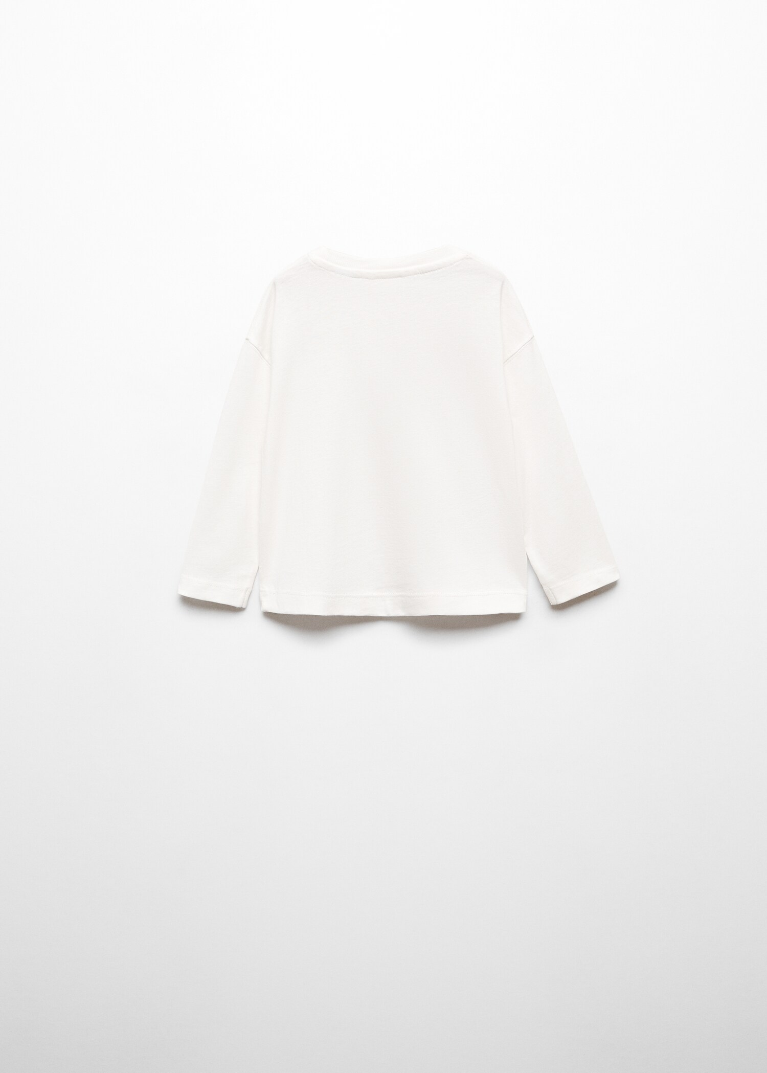 Snoopy long-sleeved t-shirt - Reverse of the article