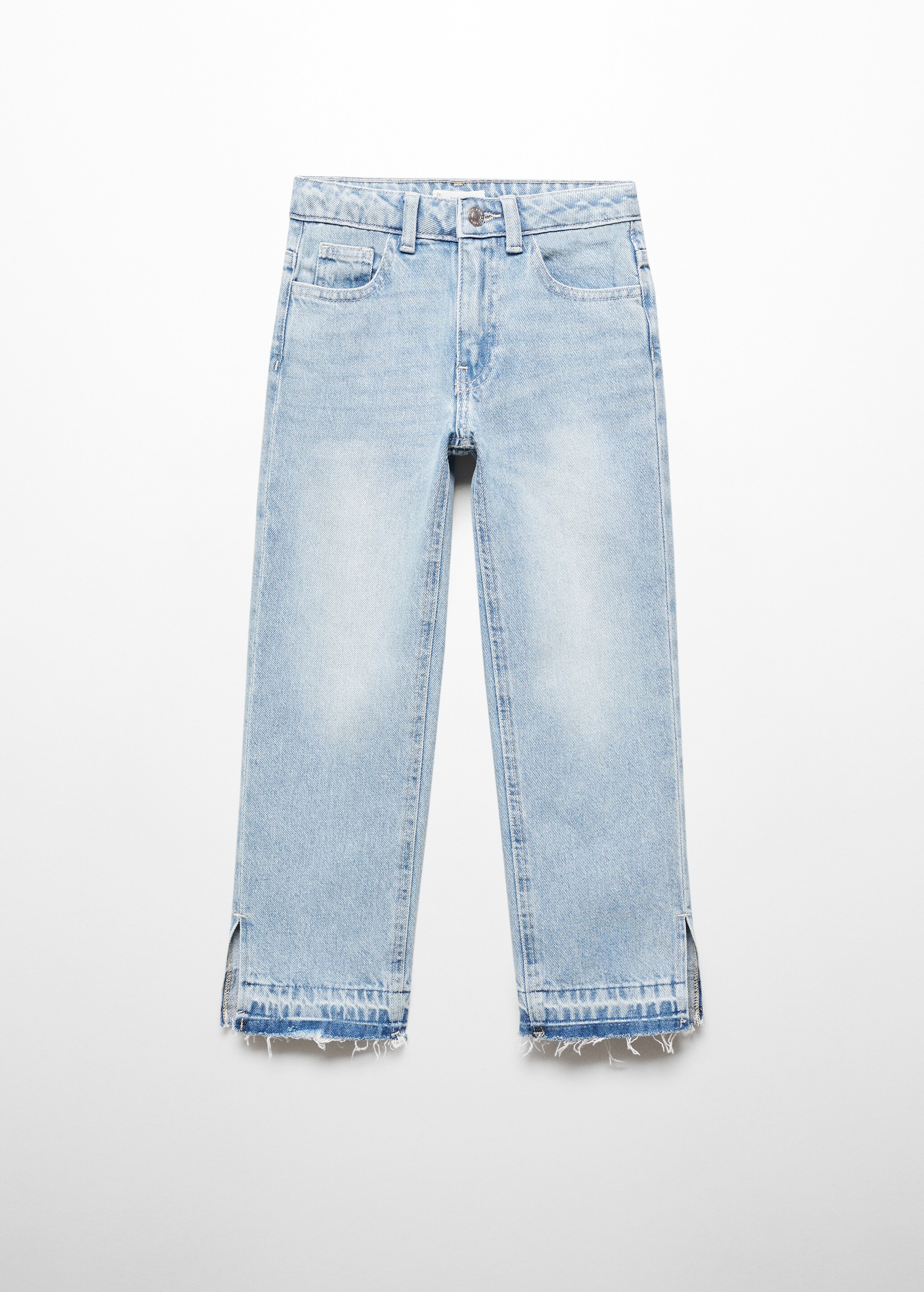 Straight Jeans mit Schlitz - Artikel ohne Model