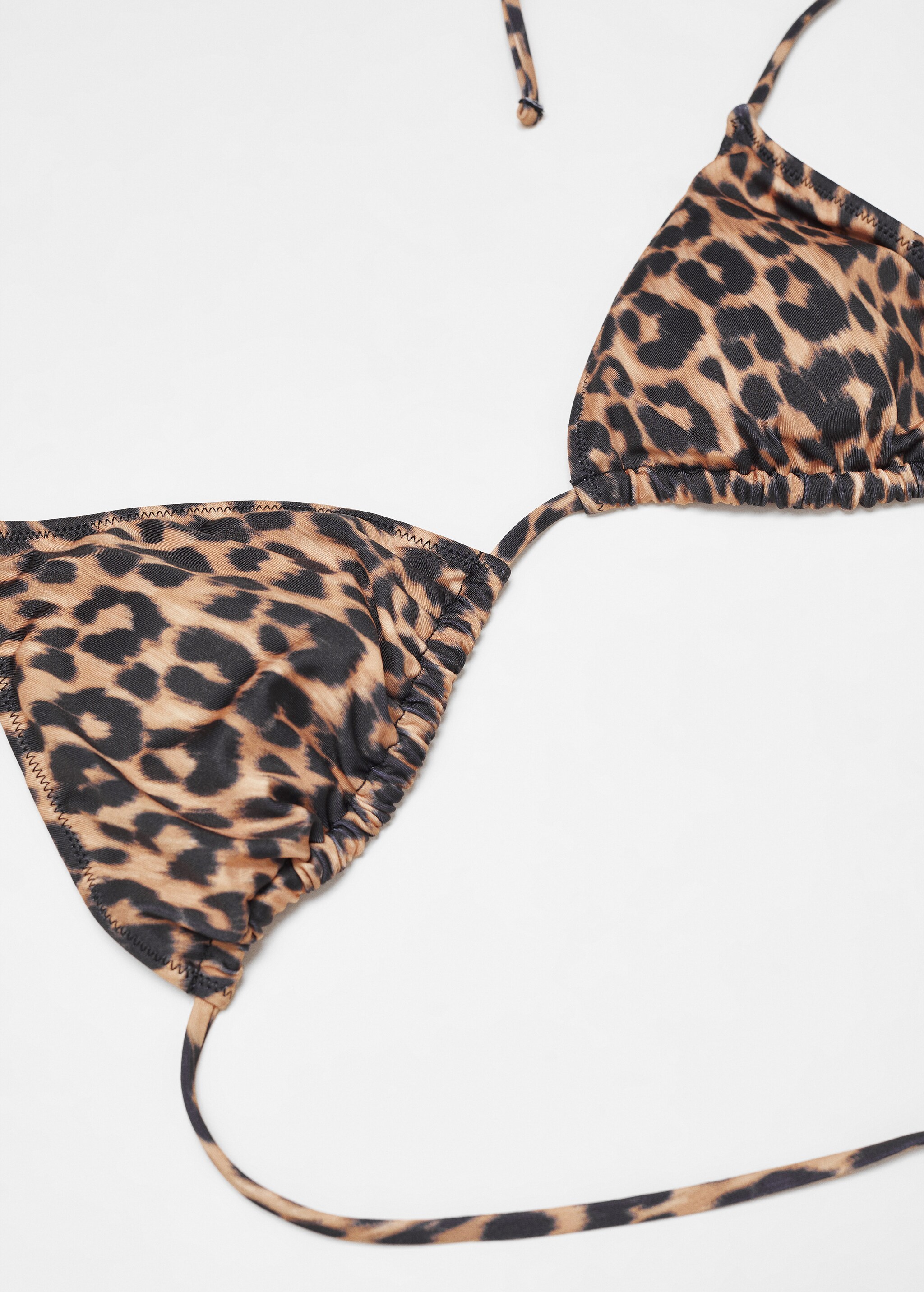 Leopard bikini top - Details of the article 8
