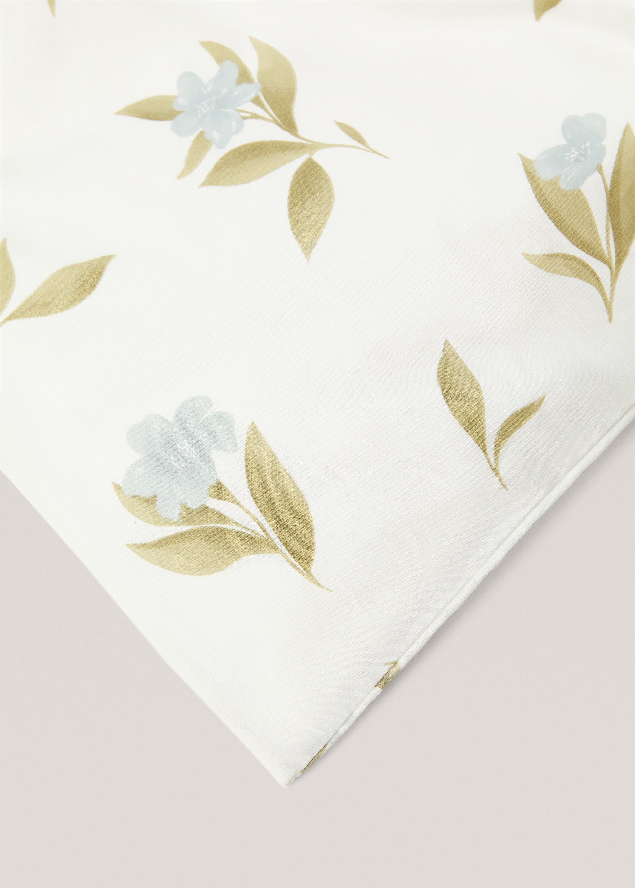 Floral embroidered duvet cover superking bed - Details of the article 3