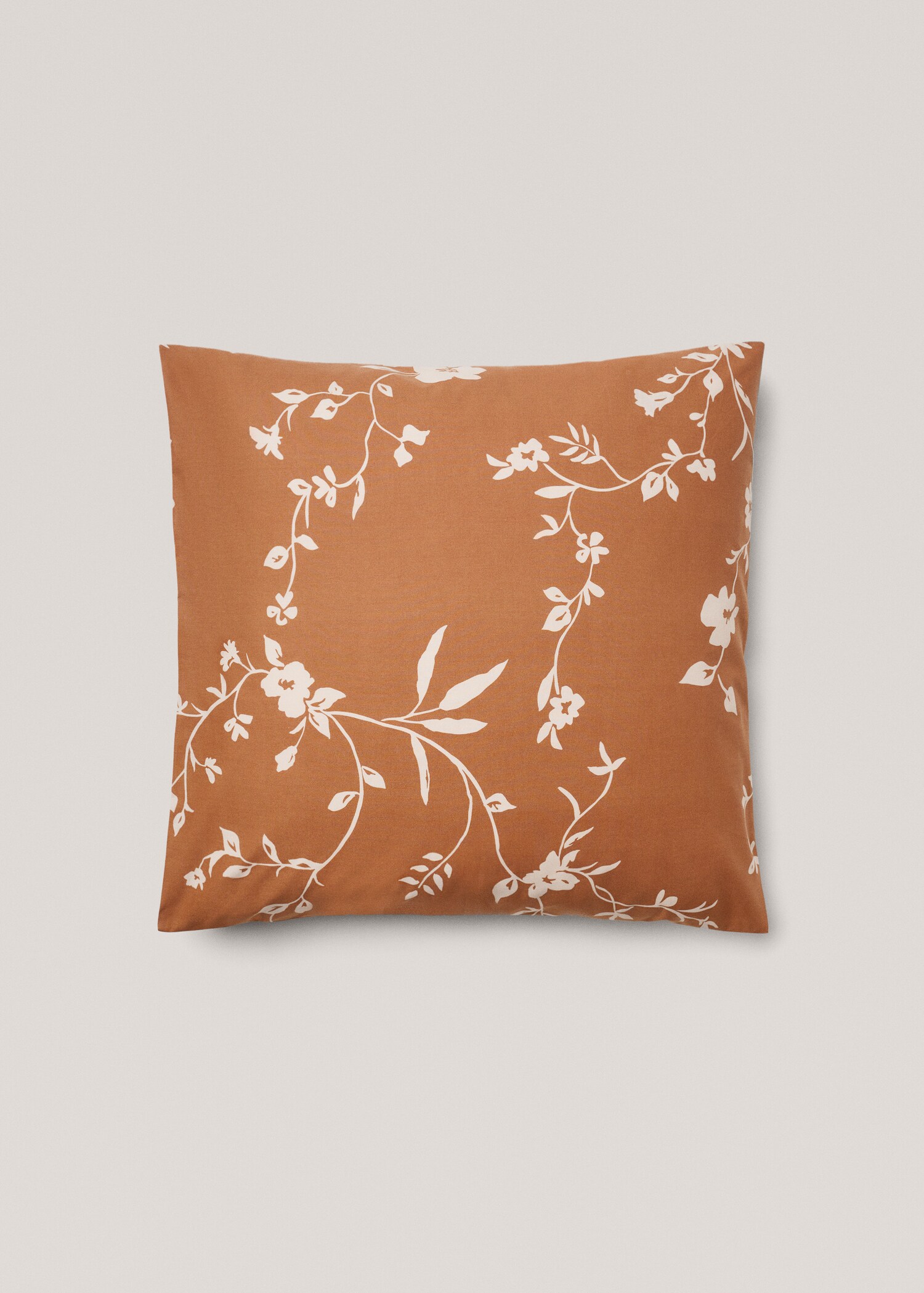 Large floral pillowcase 60x60cm - Article without model