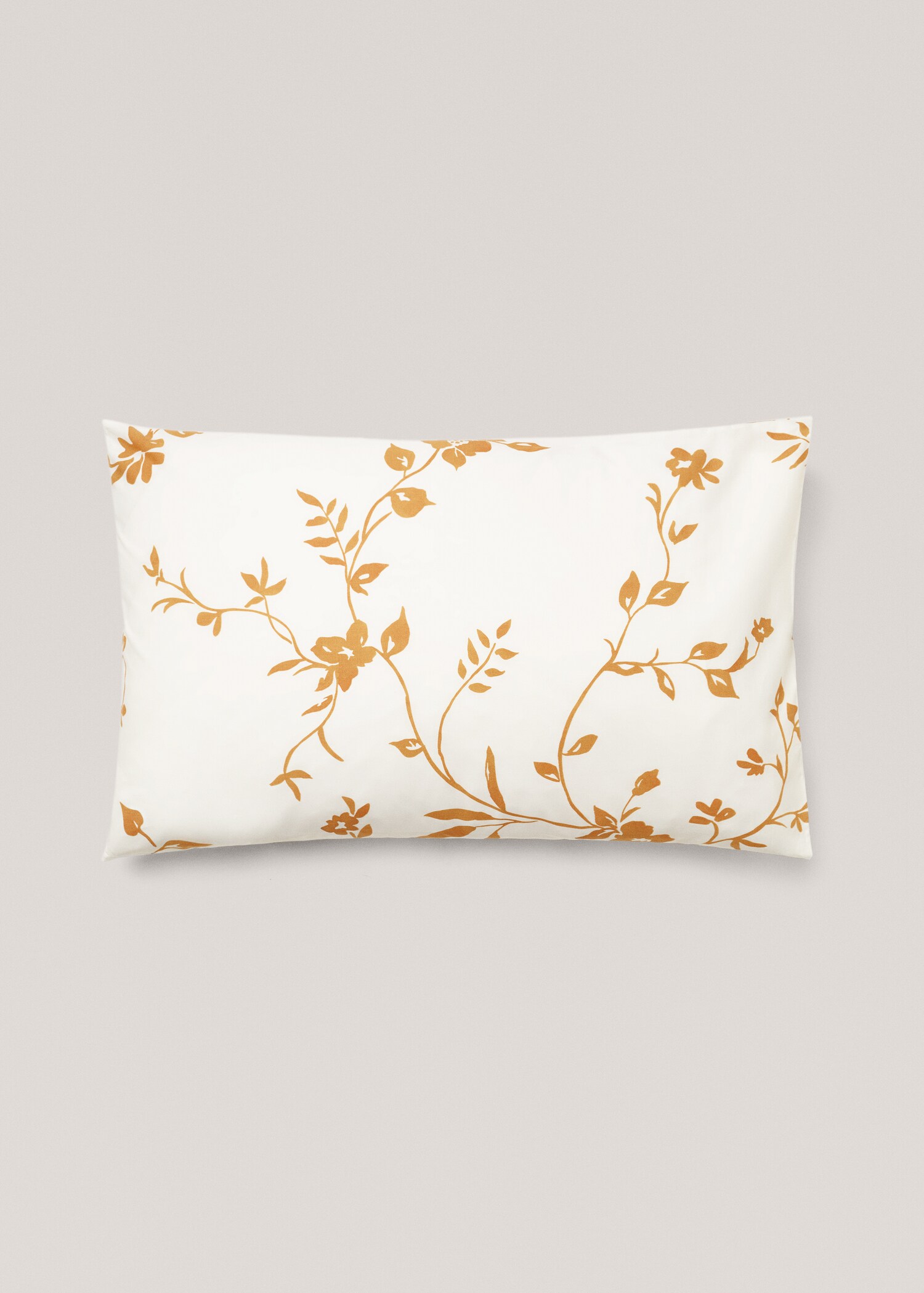 Poszewka na poduszkę z bawełny z kwiaty 50 x 75 cm - Artykuł bez modela/modelki